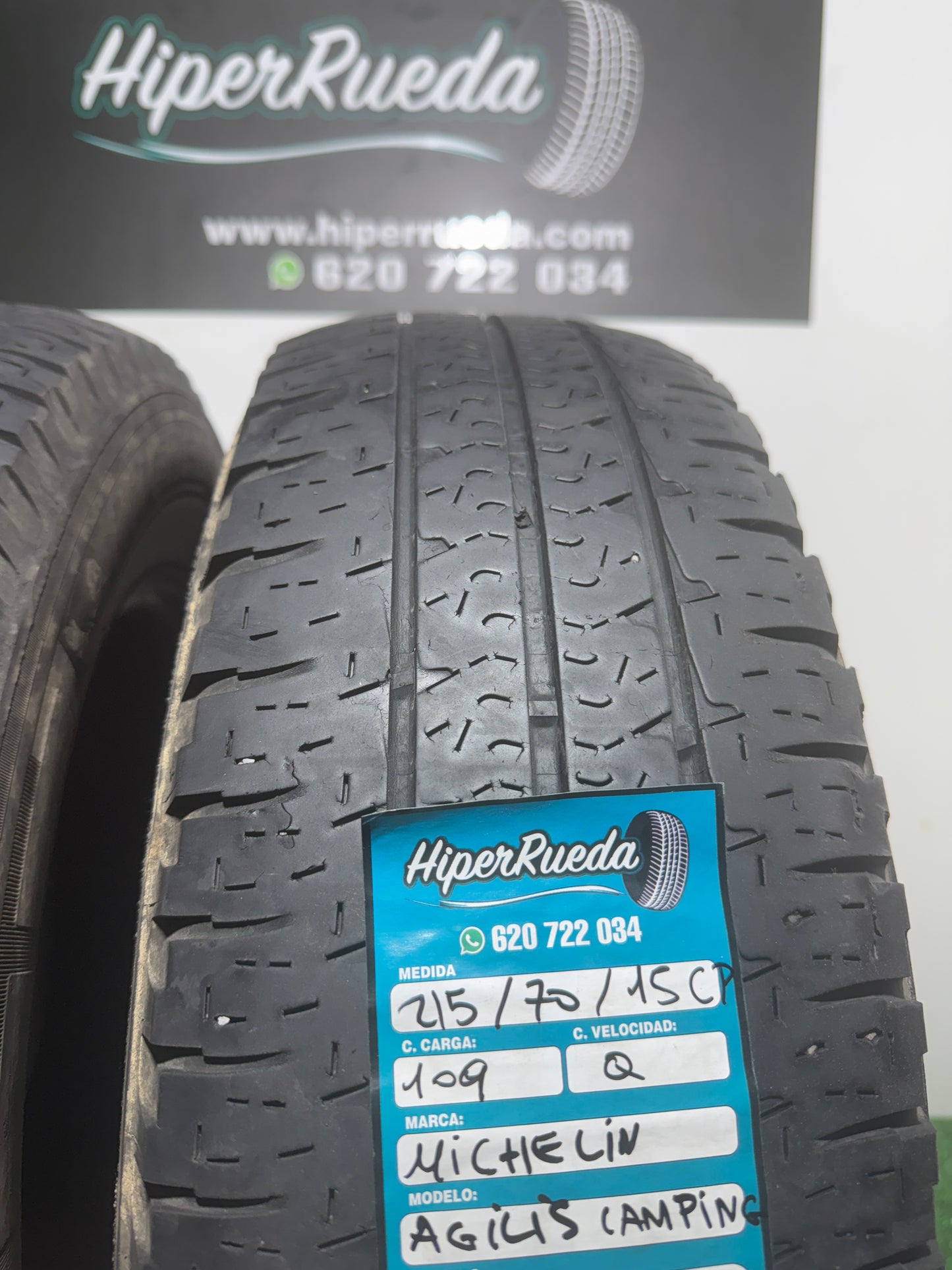 215 70 15CP 109Q MICHELIN AGILIS CAMPING