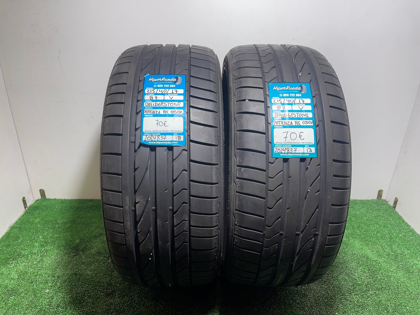 215 40 17 87V BRIDGESTONE POTENZA RE 050A
