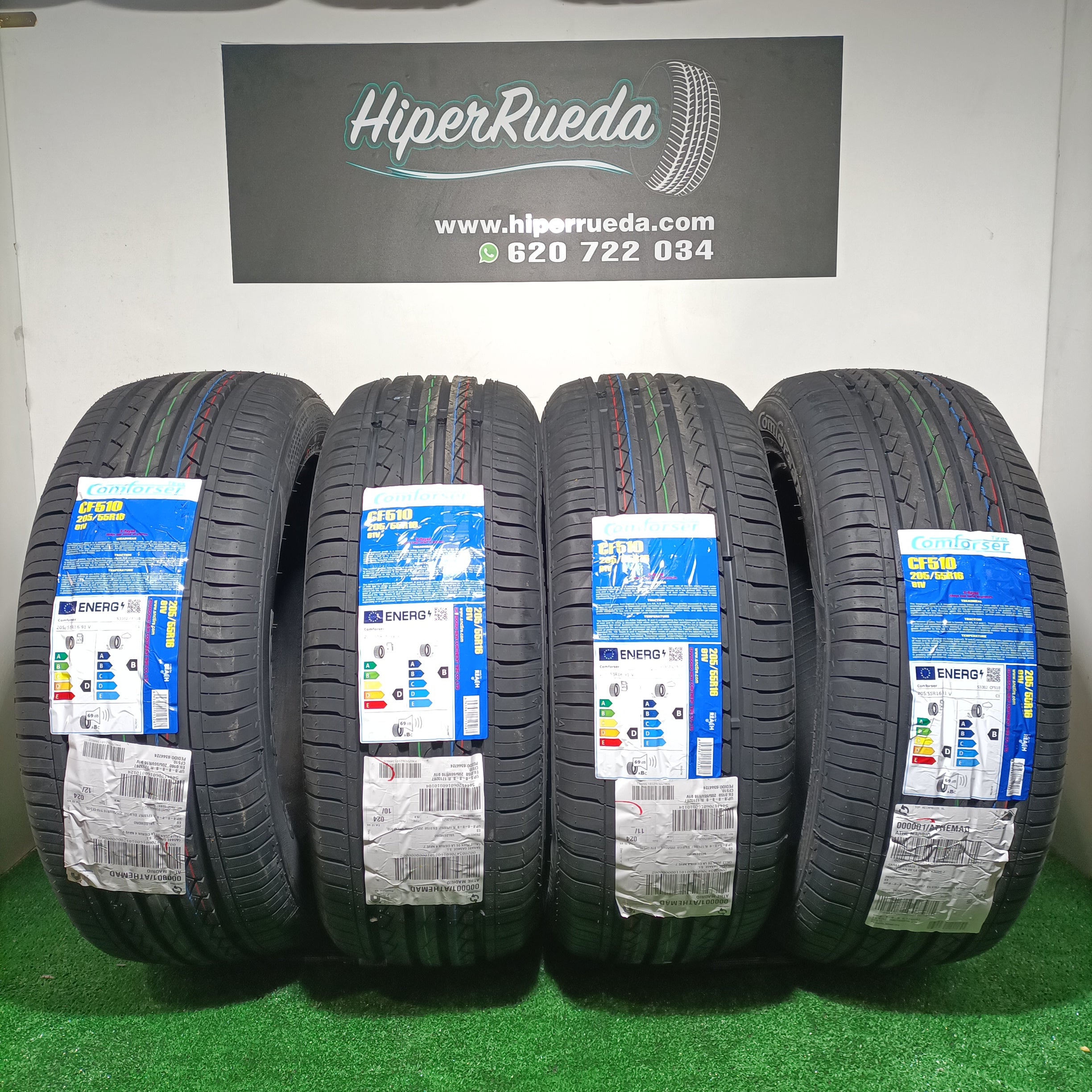 205 55 16 91V COMFORSER TIRES CF510 CON PROTECCIÓN DE LLANTA – Hiper Rueda