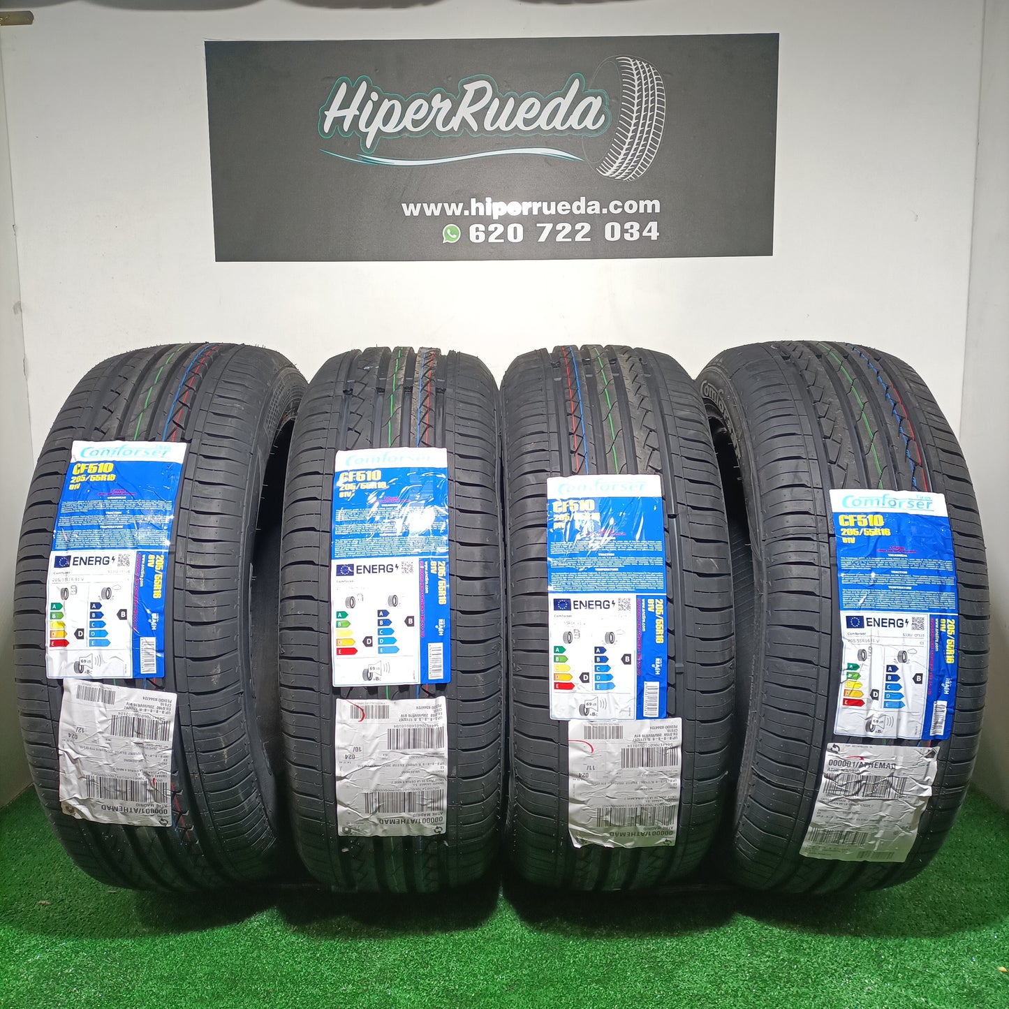 205 55 16 91V COMFORSER TIRES CF510 CON PROTECCIÓN DE LLANTA /PRECIO UNIDAD, ENVÍO GRATIS