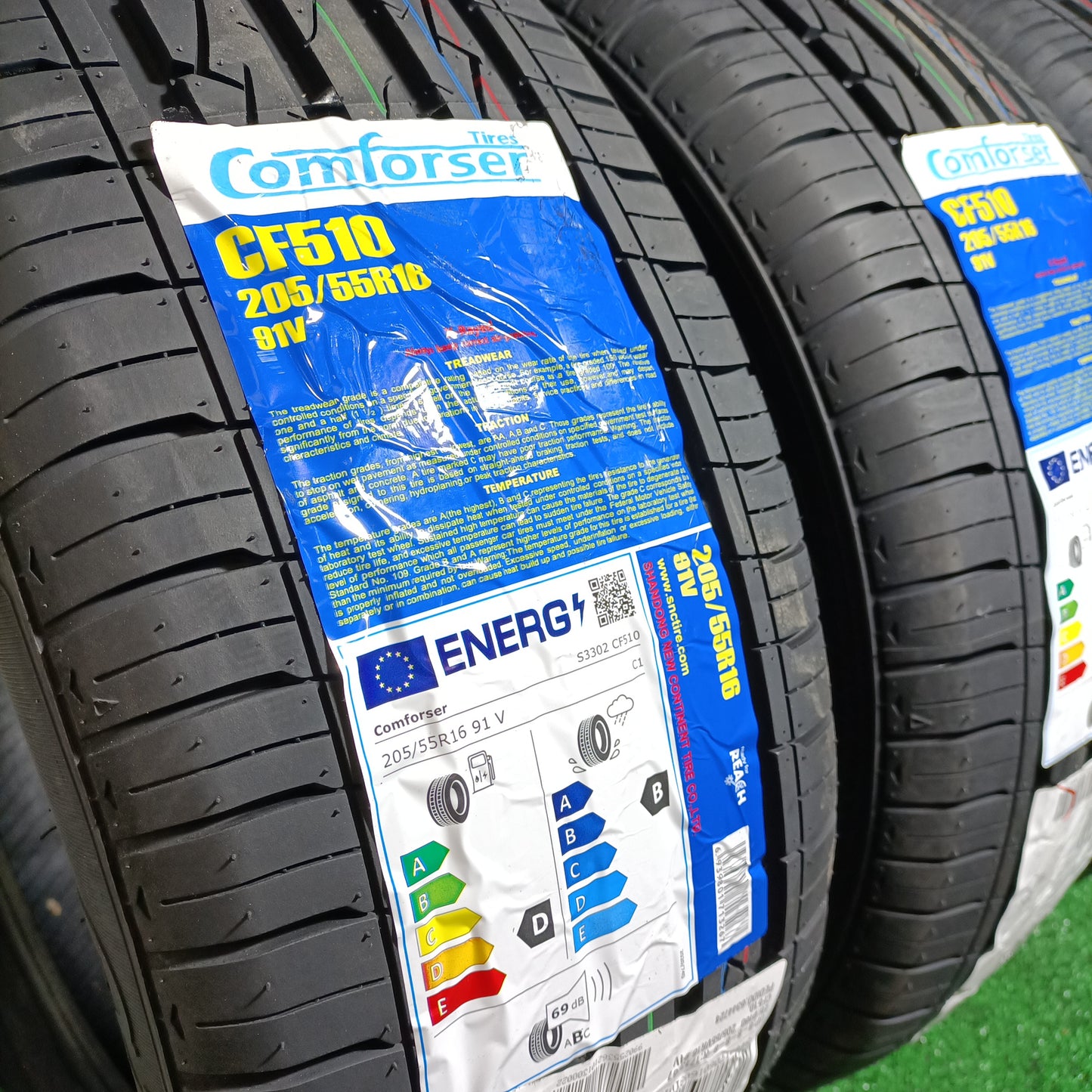 205 55 16 91V COMFORSER TIRES CF510 CON PROTECCIÓN DE LLANTA /PRECIO UNIDAD, ENVÍO GRATIS
