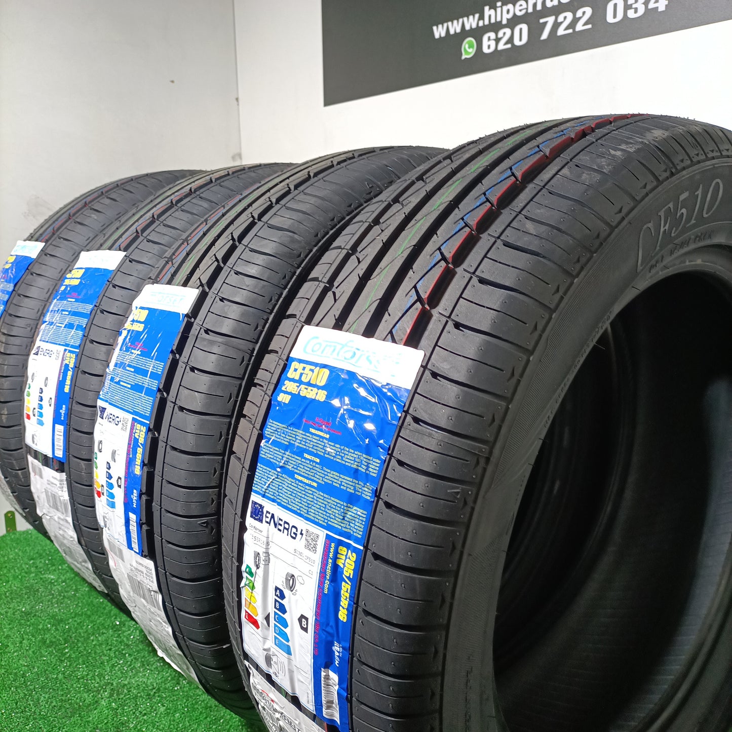 205 55 16 91V COMFORSER TIRES CF510 CON PROTECCIÓN DE LLANTA /PRECIO UNIDAD, ENVÍO GRATIS