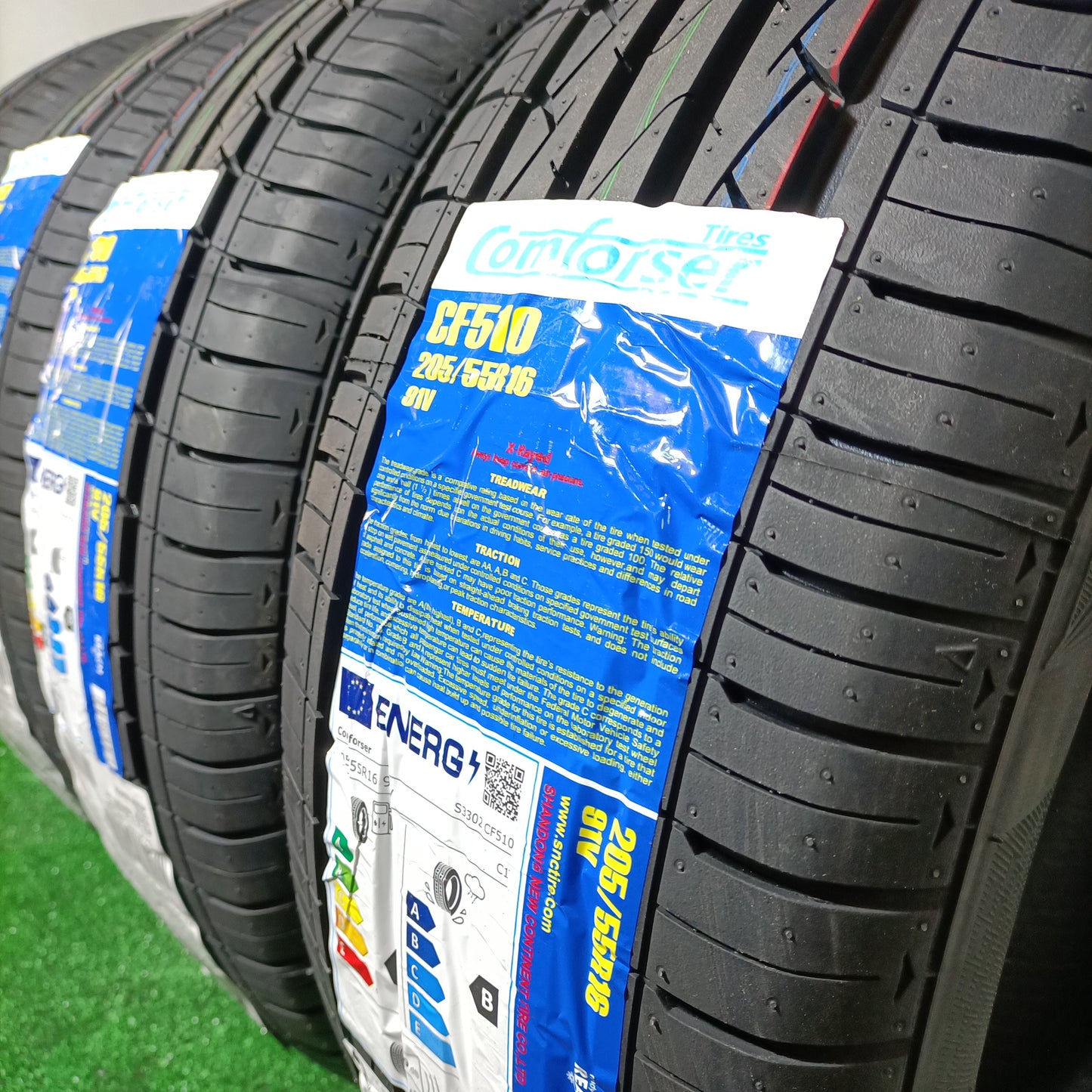205 55 16 91V COMFORSER TIRES CF510 CON PROTECCIÓN DE LLANTA /PRECIO UNIDAD, ENVÍO GRATIS