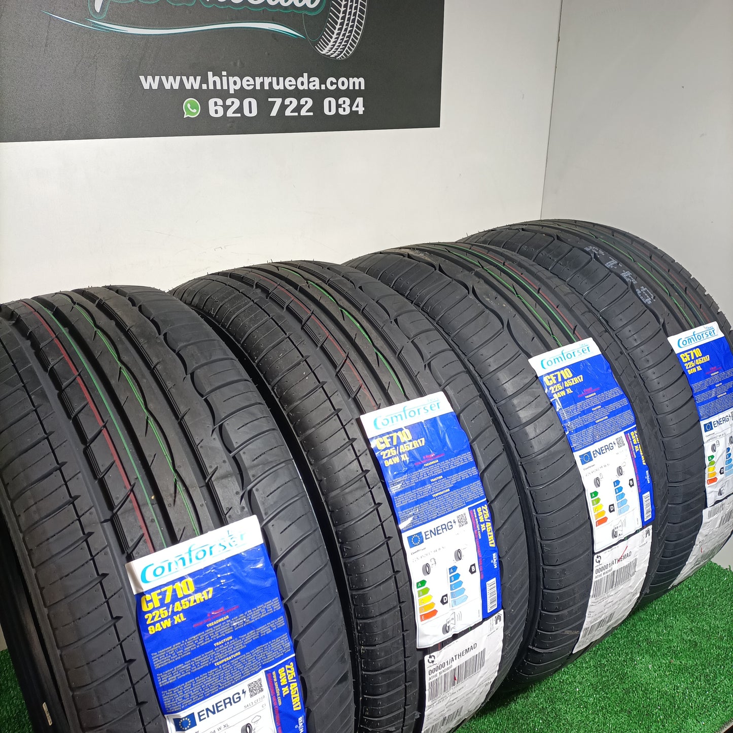 225 45 17 94W XL COMFORSER TIRES CON PROTECCIÓN DE LLANTA /PRECIO UNIDAD, ENVÍO GRATIS.