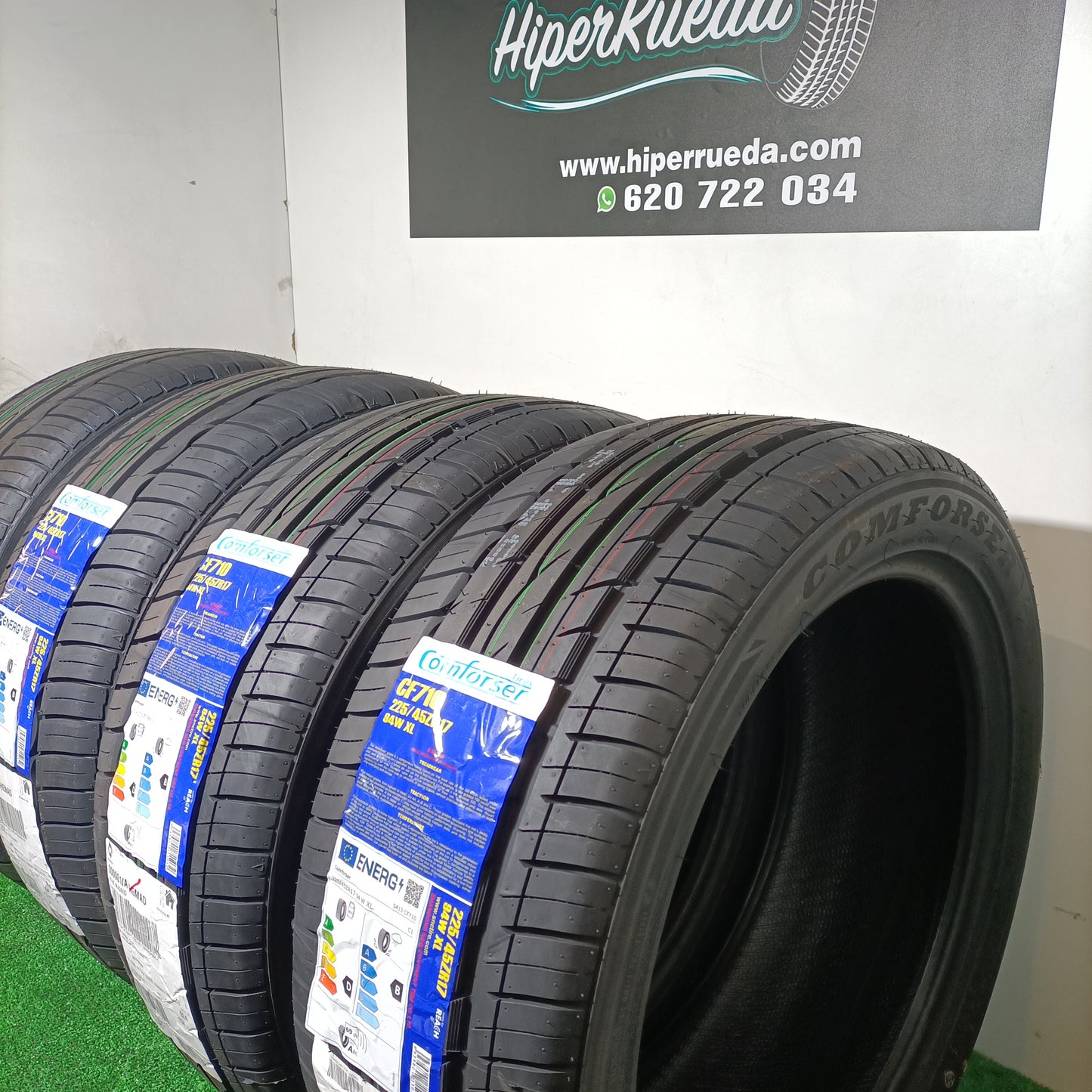 225 45 17 94W XL COMFORSER TIRES CON PROTECCIÓN DE LLANTA /PRECIO UNIDAD, ENVÍO GRATIS.