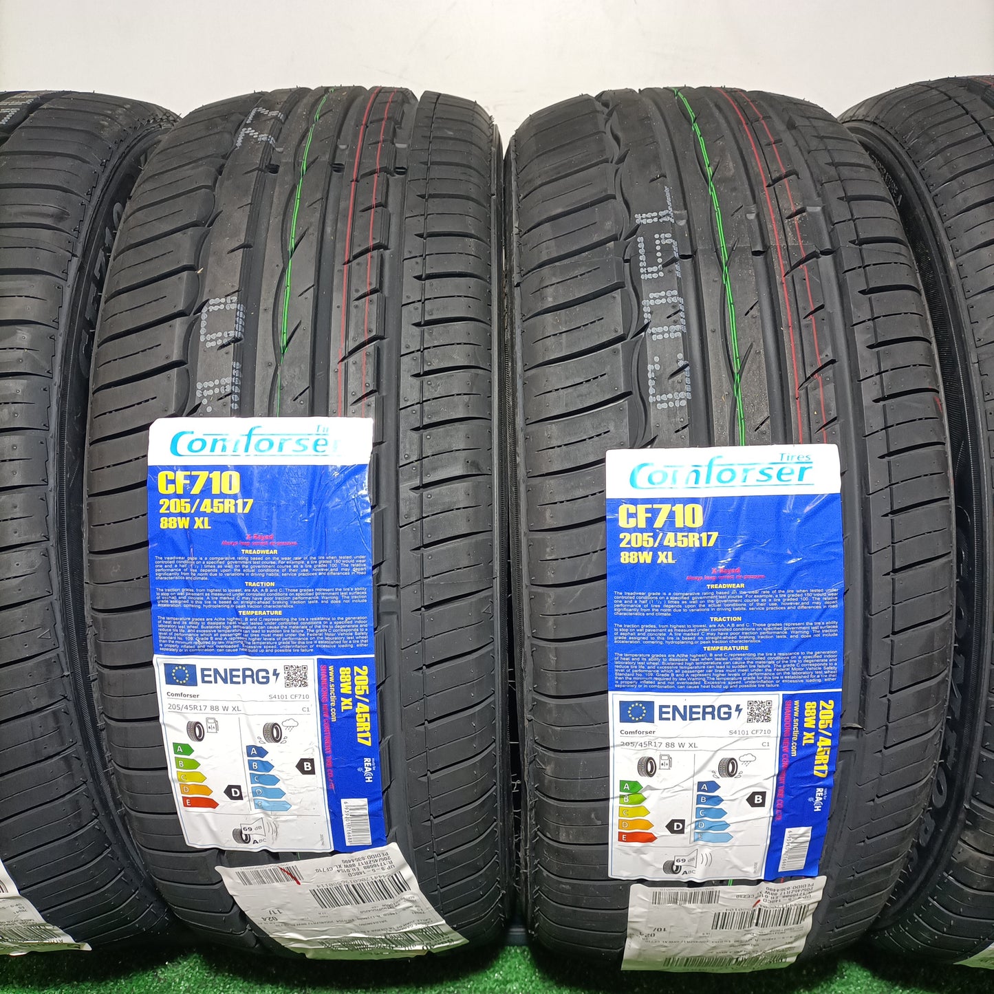 205 45 17 88W XL CF 710 COMFORSER TIRES CON PROTECCIÓN DE LLANTA /PRECIO UNIDAD, ENVÍO GRATIS.