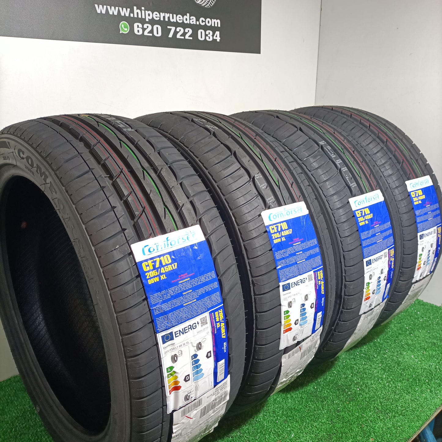 205 45 17 88W XL CF 710 COMFORSER TIRES CON PROTECCIÓN DE LLANTA /PRECIO UNIDAD, ENVÍO GRATIS.
