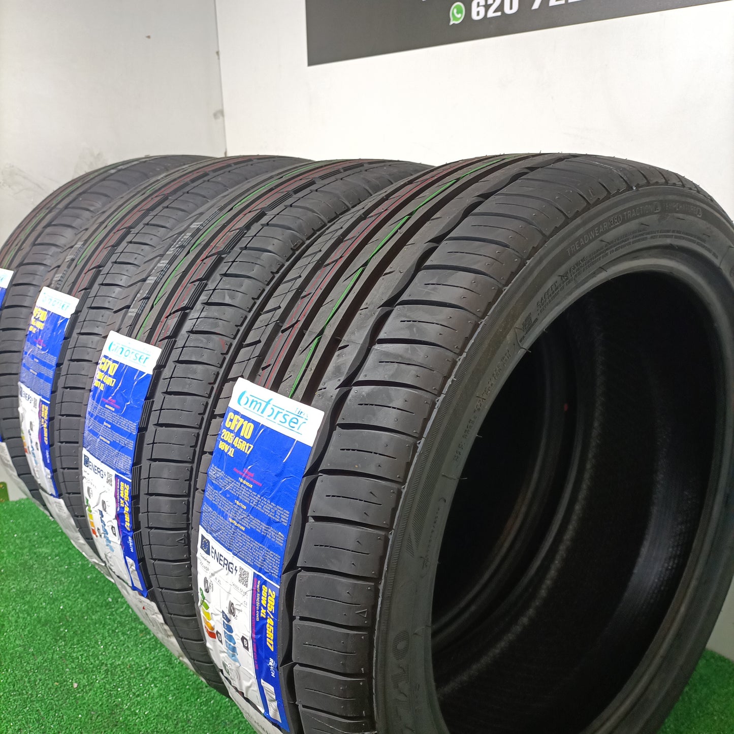 205 45 17 88W XL CF 710 COMFORSER TIRES CON PROTECCIÓN DE LLANTA /PRECIO UNIDAD, ENVÍO GRATIS.
