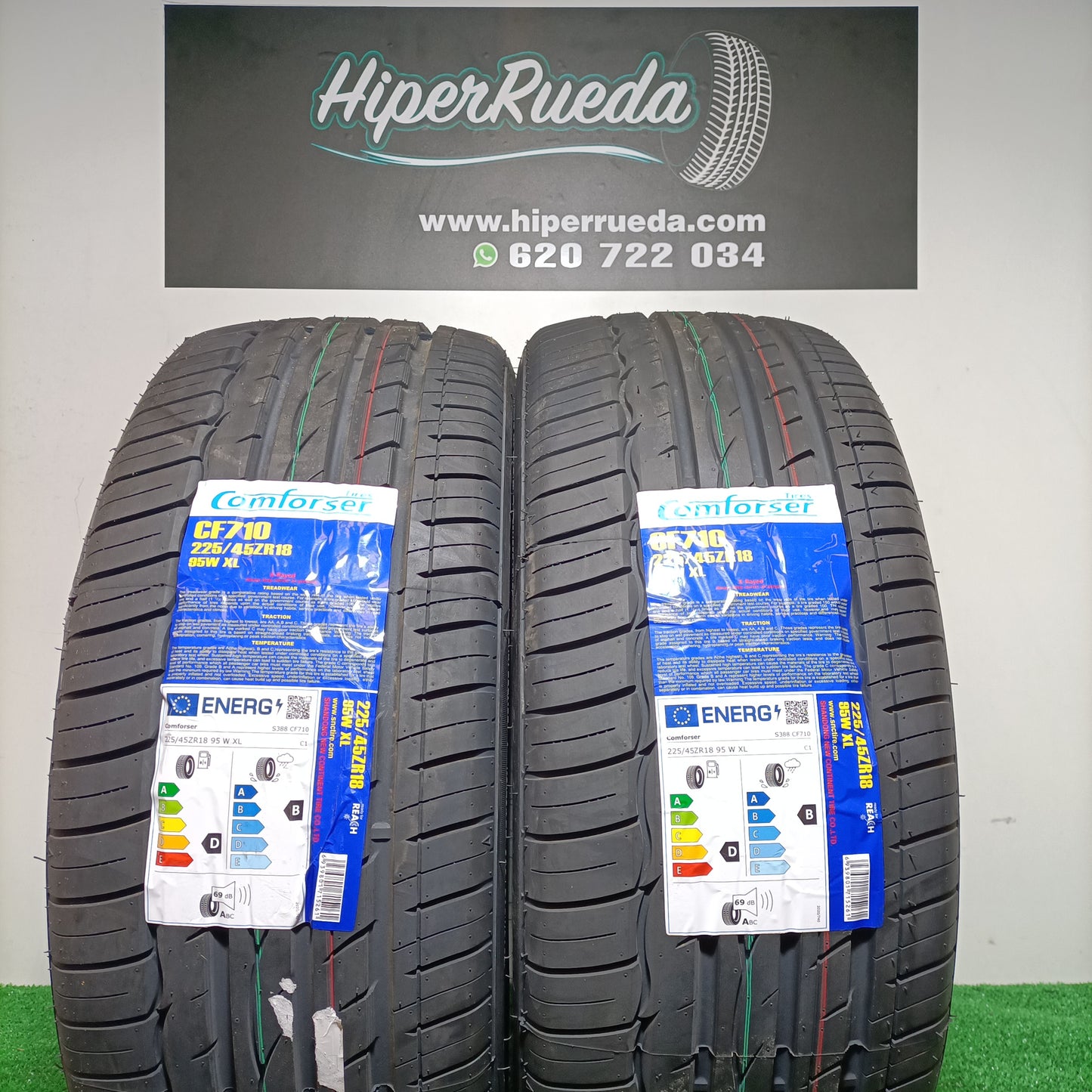 225 45 18 95W XL CF 710 COMFORSER TIRES CON PROTECCIÓN DE LLANTA /PRECIO UNIDAD, ENVÍO GRATIS.