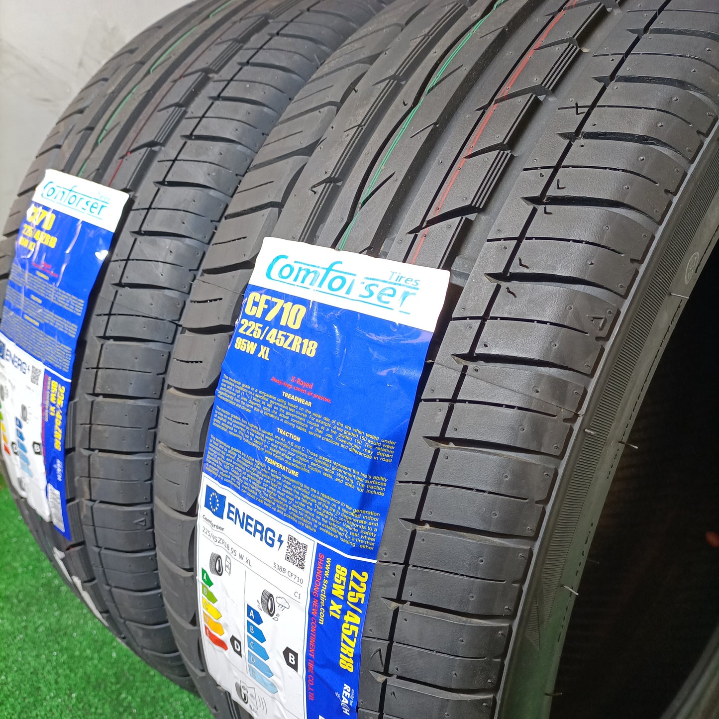 225 45 18 95W XL CF 710 COMFORSER TIRES CON PROTECCIÓN DE LLANTA /PRECIO UNIDAD, ENVÍO GRATIS.