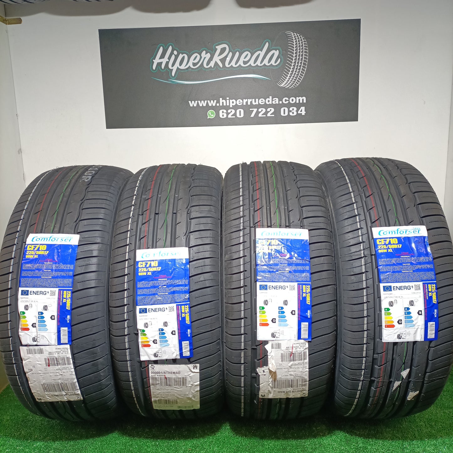 225 50 17 98W CF 710 COMFORSER TIRES CON PROTECCIÓN DE LLANTA /PRECIO UNIDAD, ENVÍO GRATIS.