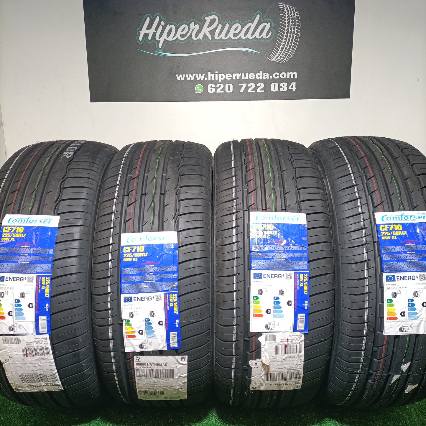 225 50 17 98W CF 710 COMFORSER TIRES CON PROTECCIÓN DE LLANTA /PRECIO UNIDAD, ENVÍO GRATIS.