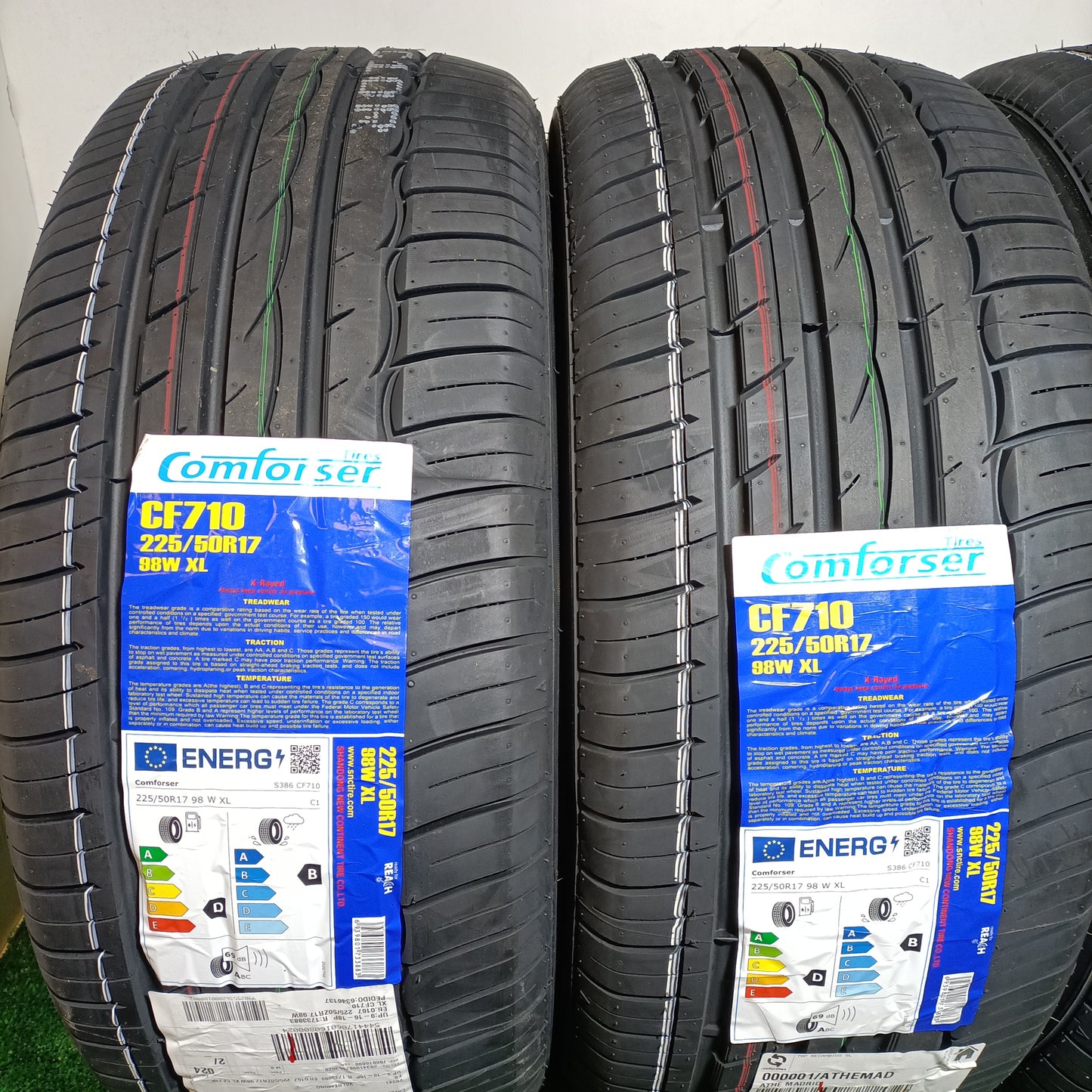 225 50 17 98W CF 710 COMFORSER TIRES CON PROTECCIÓN DE LLANTA /PRECIO UNIDAD, ENVÍO GRATIS.