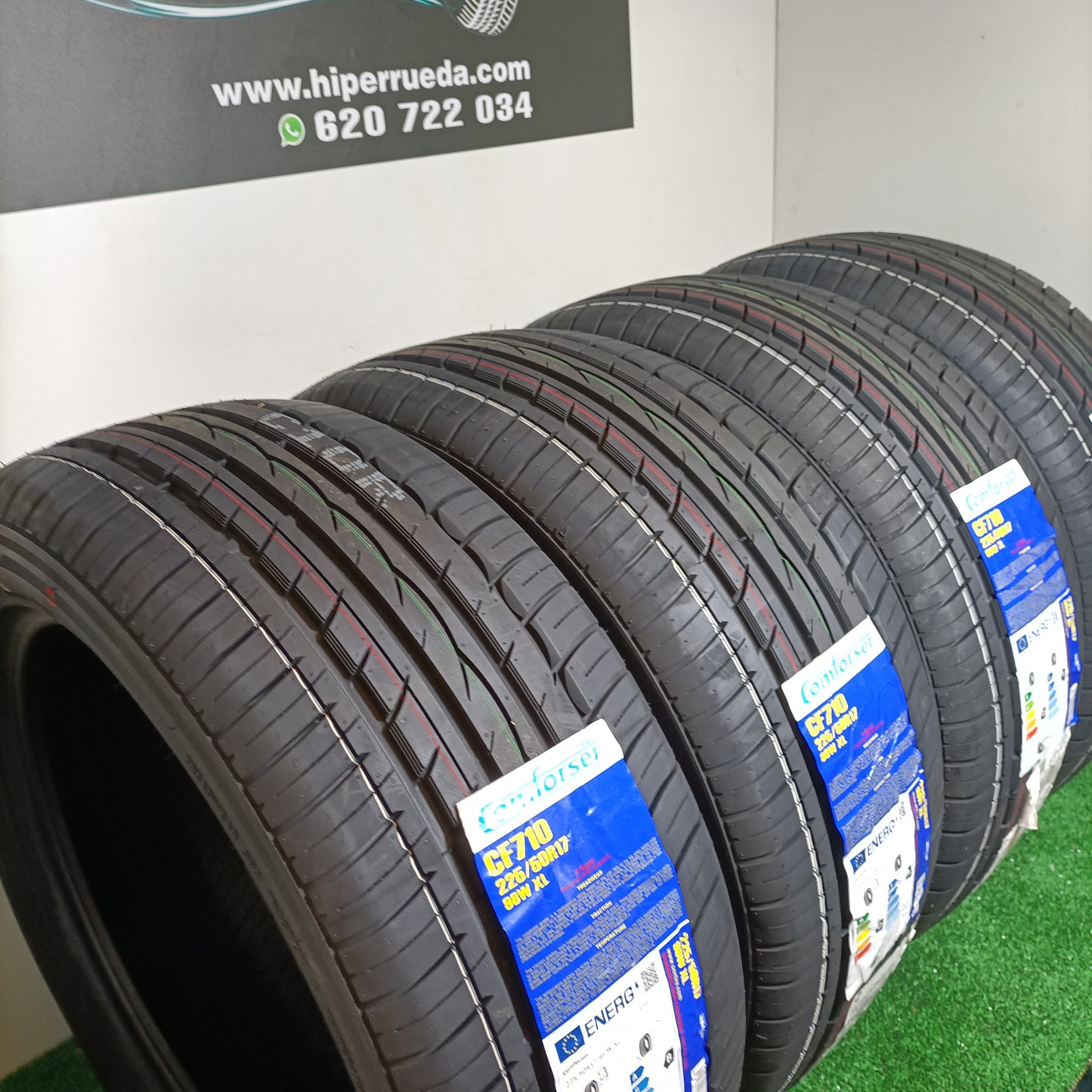 225 50 17 98W CF 710 COMFORSER TIRES CON PROTECCIÓN DE LLANTA /PRECIO UNIDAD, ENVÍO GRATIS.