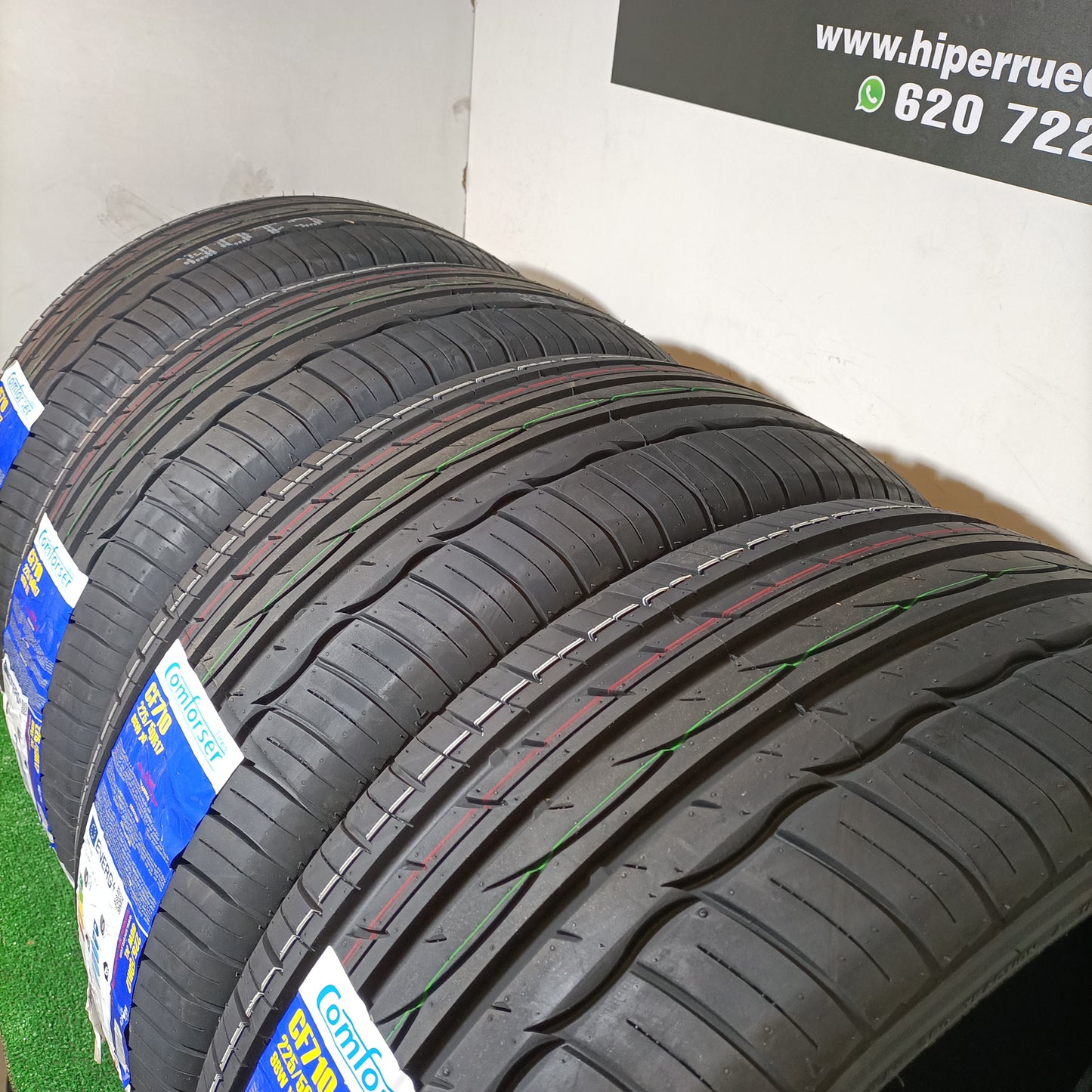 225 50 17 98W CF 710 COMFORSER TIRES CON PROTECCIÓN DE LLANTA /PRECIO UNIDAD, ENVÍO GRATIS.