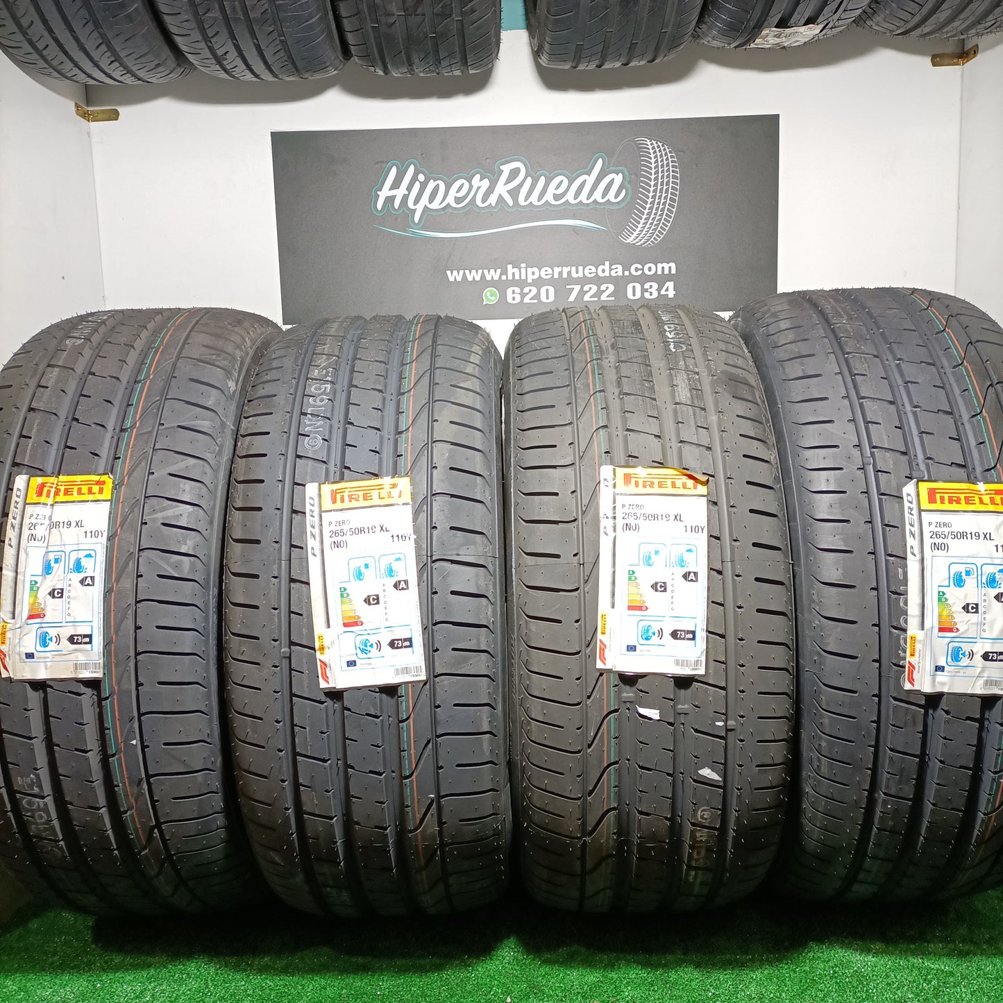 265 50 19 110Y XL PIRELLI P ZERO /PRECIO UNIDAD, ENVÍO GRATIS.