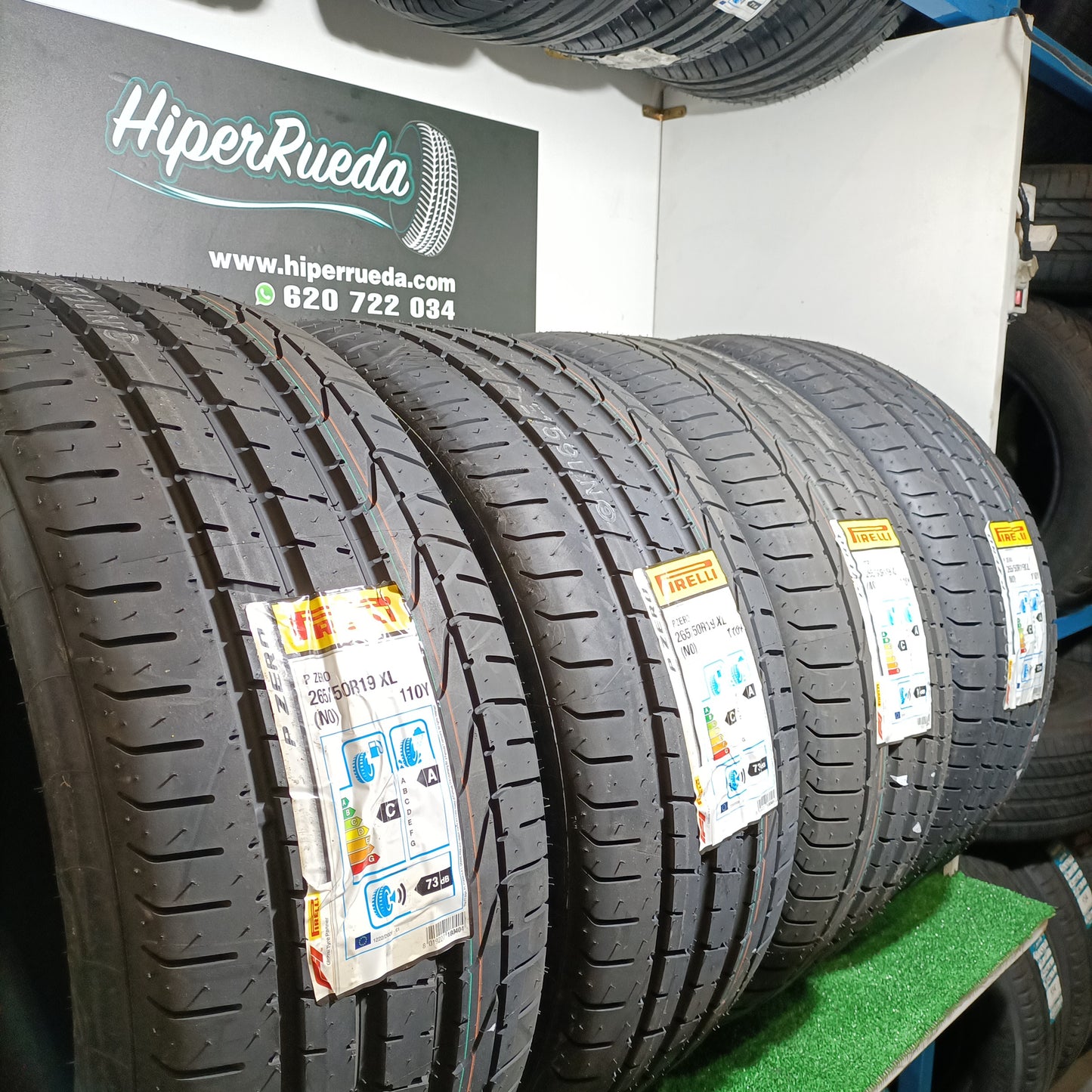 265 50 19 110Y XL PIRELLI P ZERO /PRECIO UNIDAD, ENVÍO GRATIS.