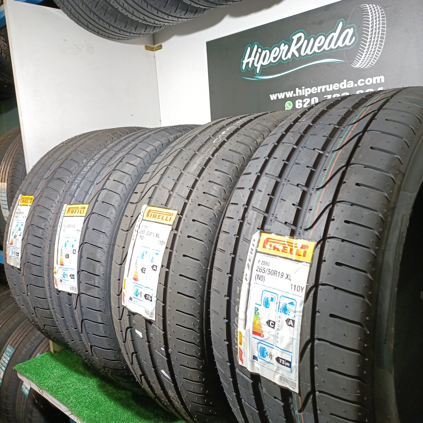 265 50 19 110Y XL PIRELLI P ZERO /PRECIO UNIDAD, ENVÍO GRATIS.