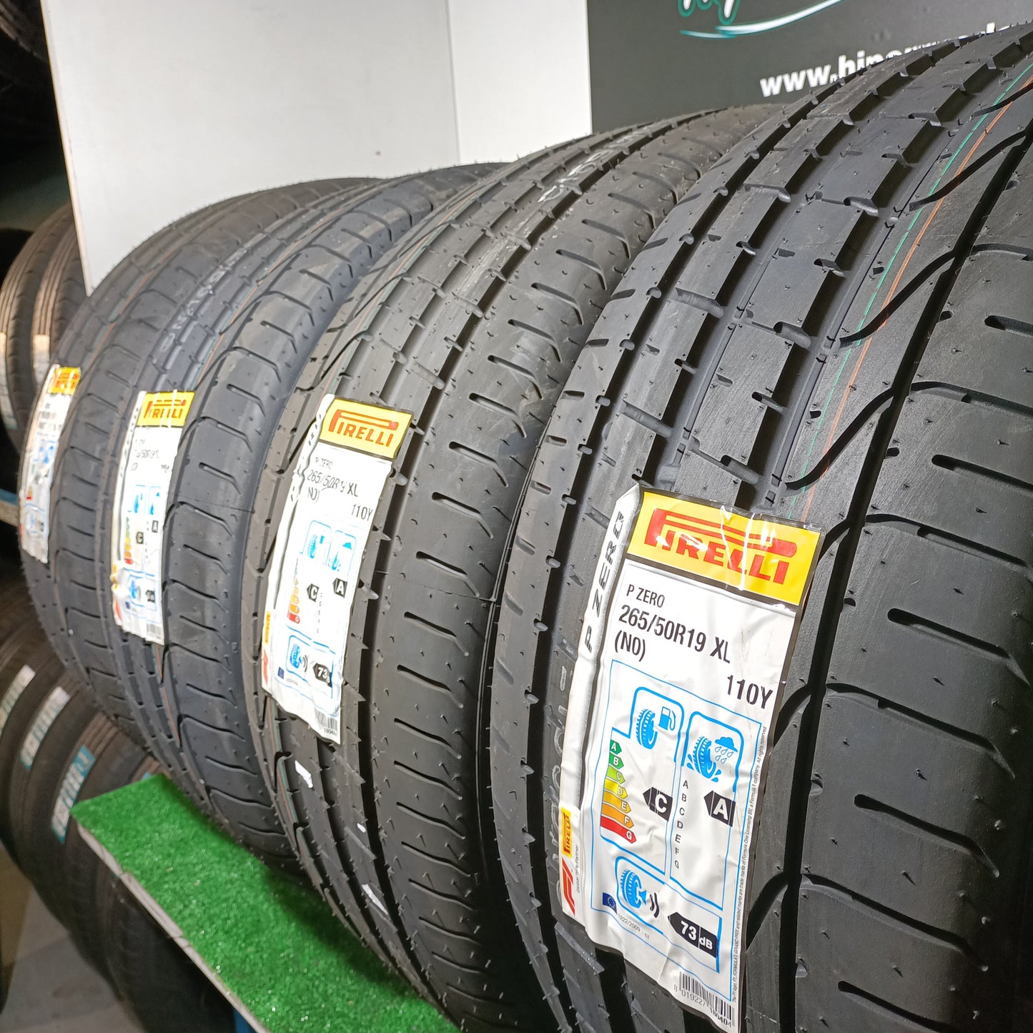 265 50 19 110Y XL PIRELLI P ZERO /PRECIO UNIDAD, ENVÍO GRATIS.