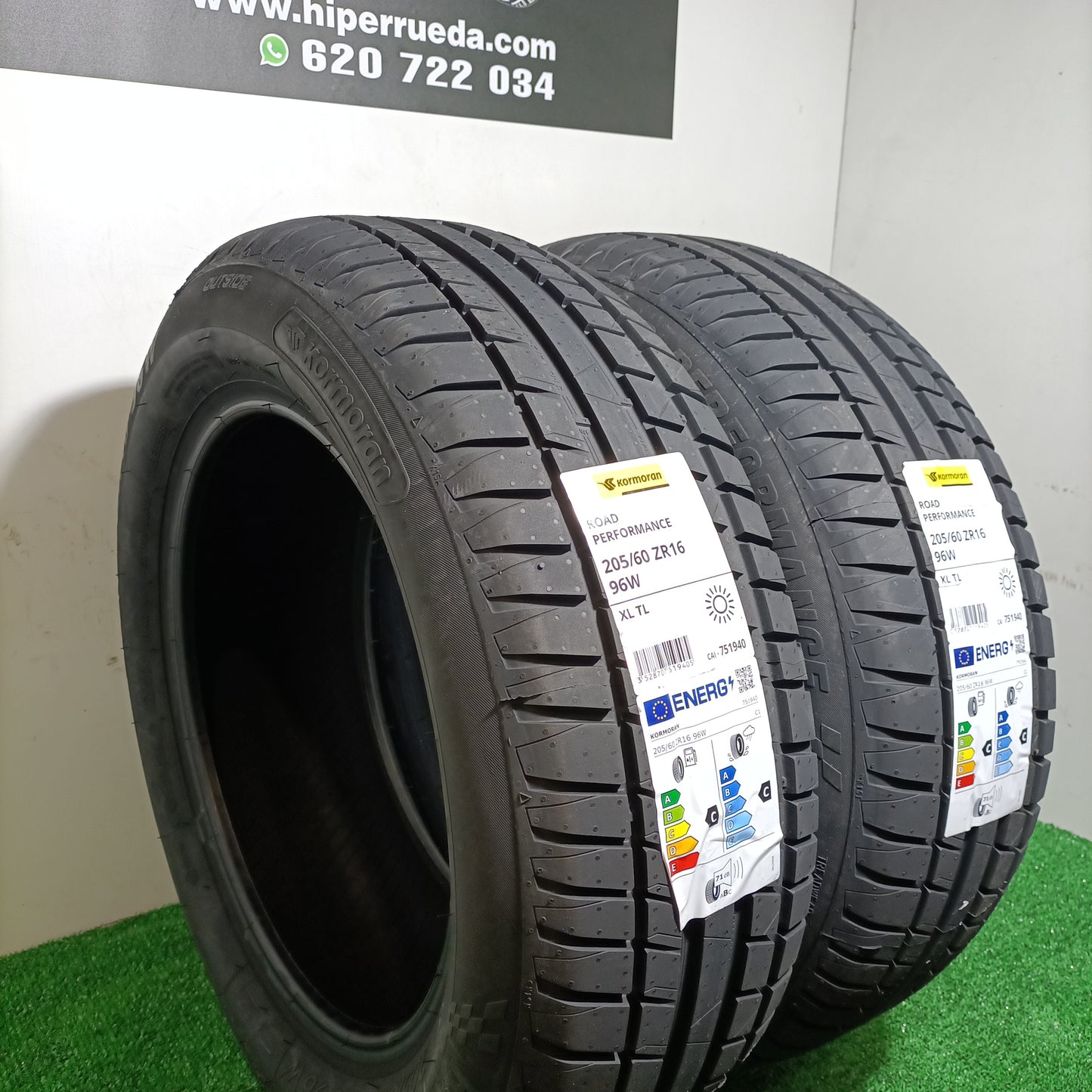 205 60 16 96W XL KORMORAN ROAD PERFORMANCE /PRECIO UNIDAD, ENVÍO GRATIS.