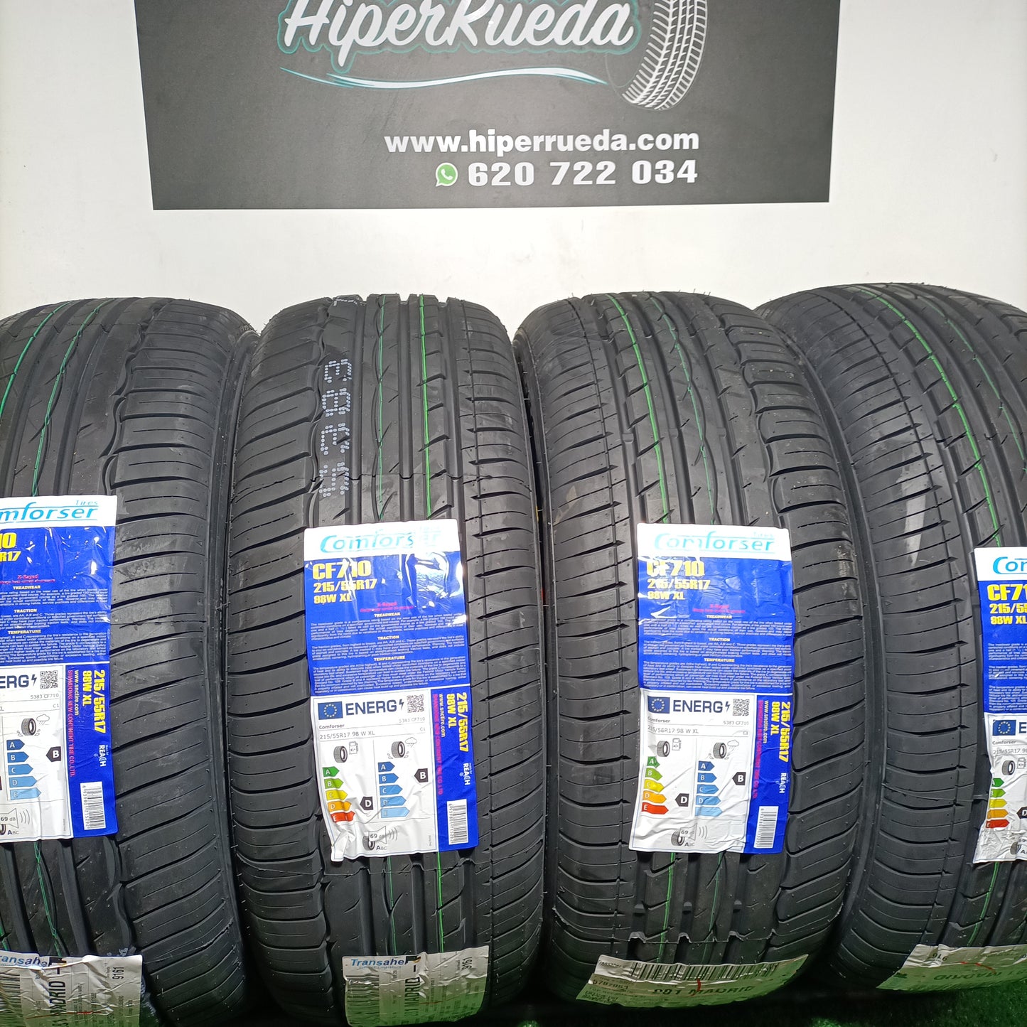 215 55 17 98W XL COMFORSER TIRES, CON PROTECCIÓN DE LLANTA /PRECIO UNIDAD, ENVÍO GRATIS.