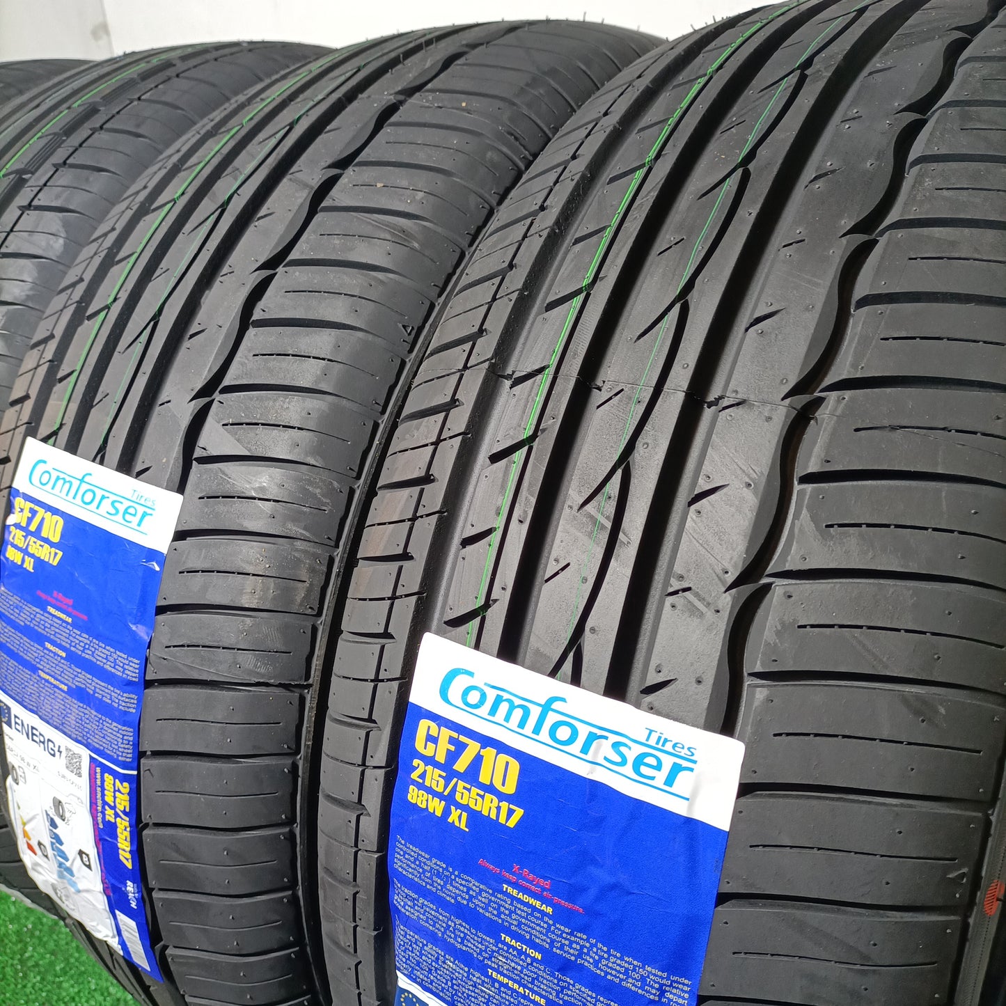 215 55 17 98W XL COMFORSER TIRES, CON PROTECCIÓN DE LLANTA /PRECIO UNIDAD, ENVÍO GRATIS.