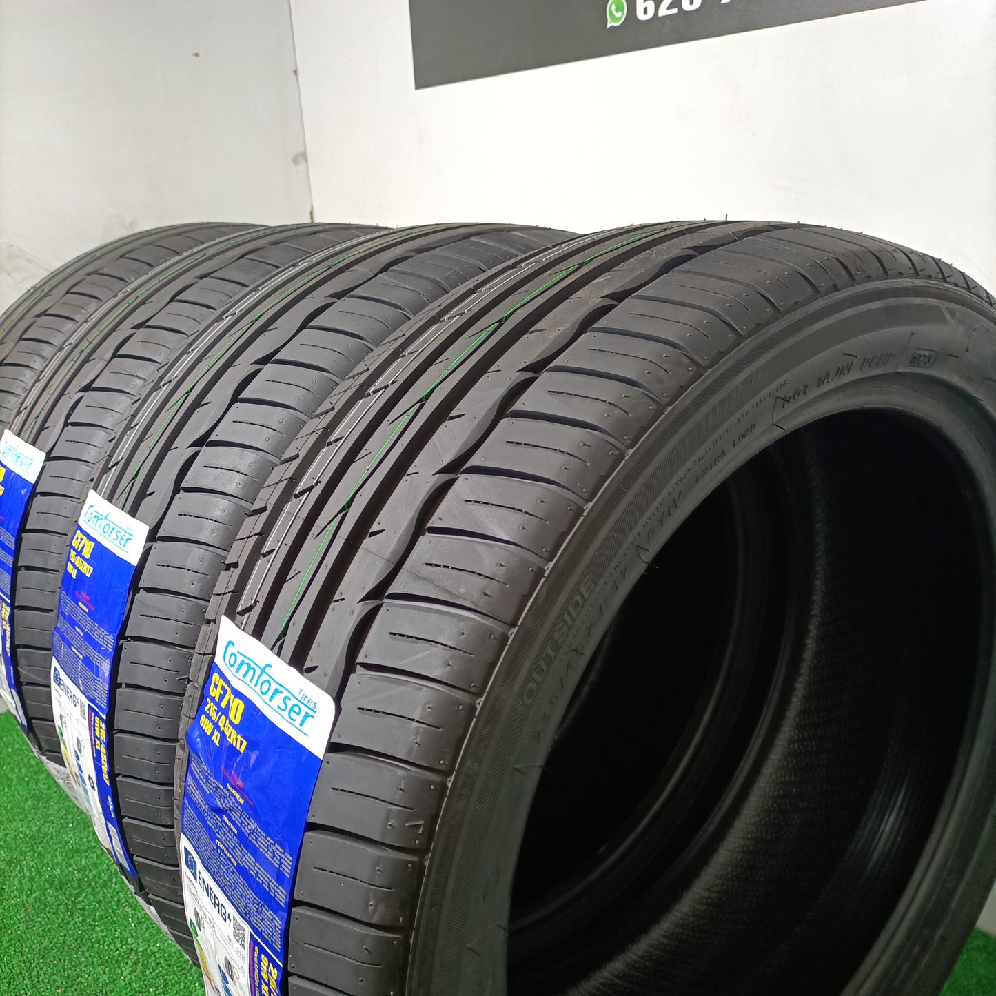 215 45 17 91W XL CF 710 COMFORSER TIRES, CON PROTECCIÓN DE LLANTA /PRECIO UNIDAD, ENVÍO GRATIS.