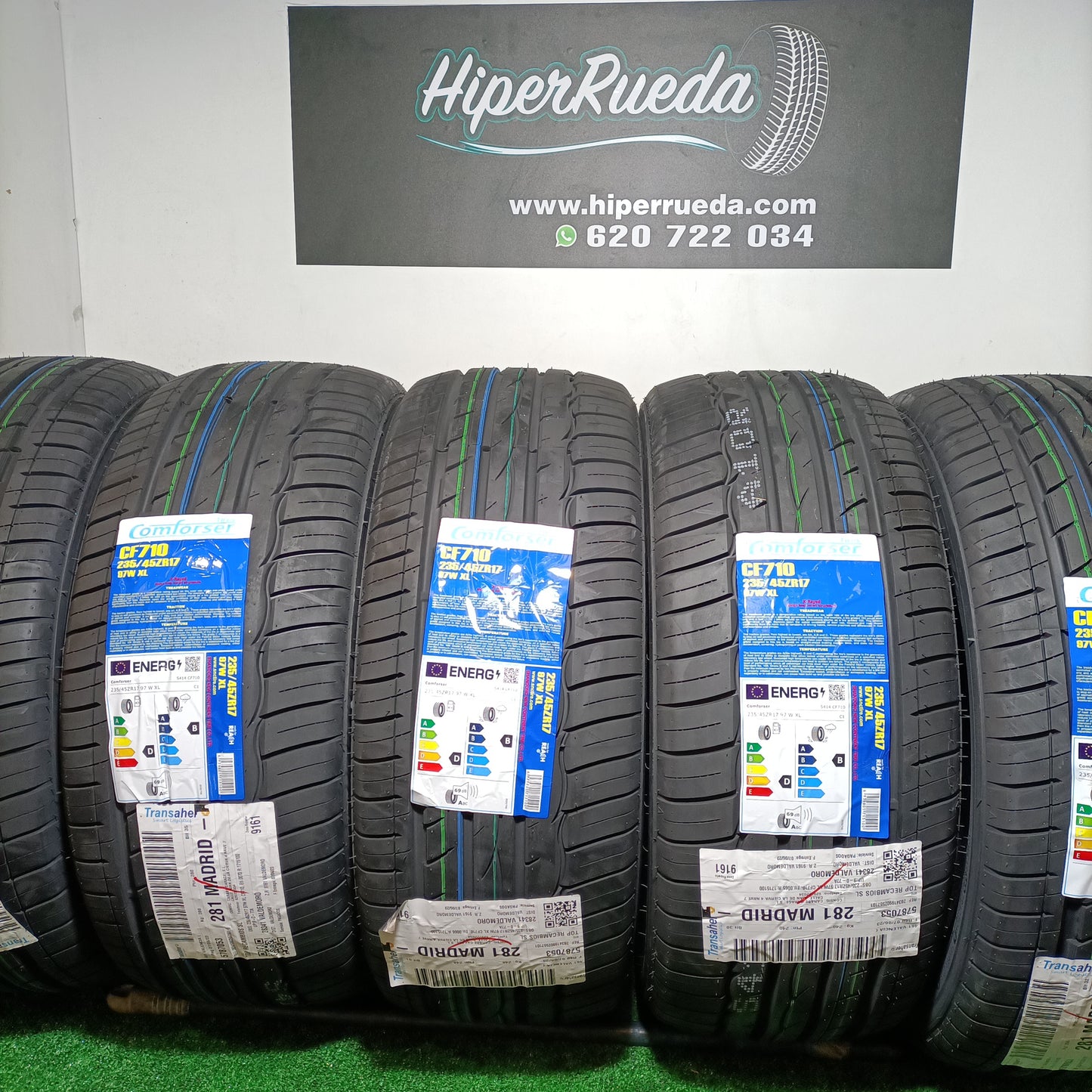 235 45 17 97W XL CONFORSER TIRES CON PROTECCIÓN DE LLANTA /PRECIO UNIDAD, ENVÍO GRATIS.