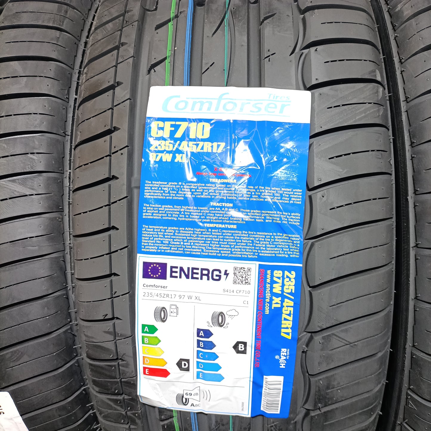 235 45 17 97W XL CONFORSER TIRES CON PROTECCIÓN DE LLANTA /PRECIO UNIDAD, ENVÍO GRATIS.