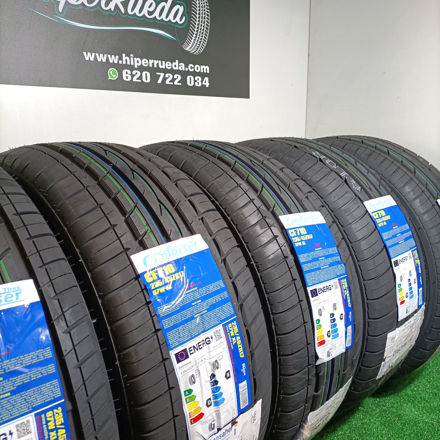 235 45 17 97W XL CONFORSER TIRES CON PROTECCIÓN DE LLANTA /PRECIO UNIDAD, ENVÍO GRATIS.