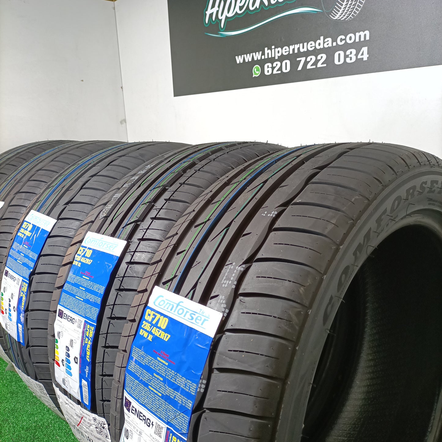 235 45 17 97W XL CONFORSER TIRES CON PROTECCIÓN DE LLANTA /PRECIO UNIDAD, ENVÍO GRATIS.