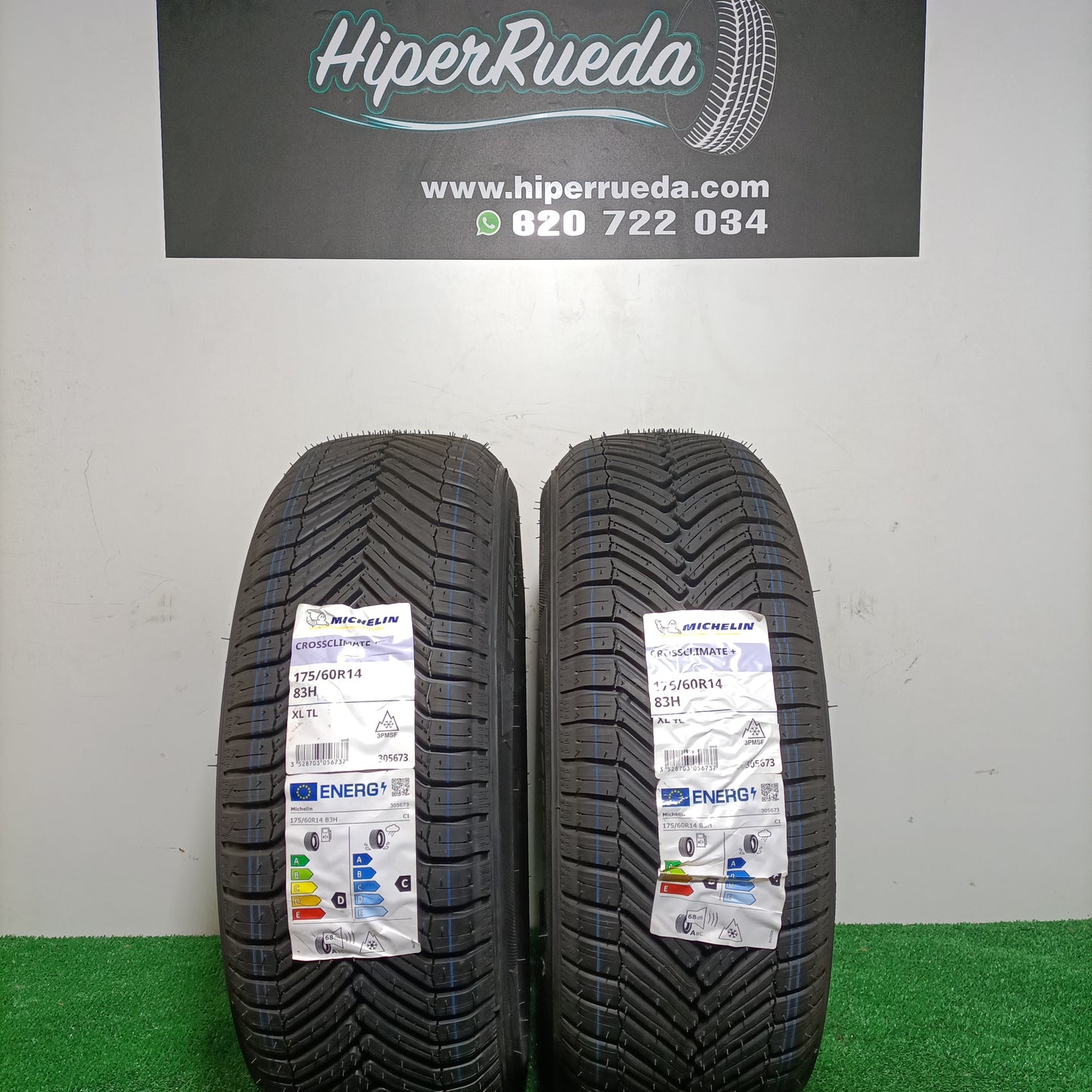 175 60 14 83H XL TL MICHELIN CROSSCLIMATE /PRECIO UNIDAD, ENVÍO GRATIS.