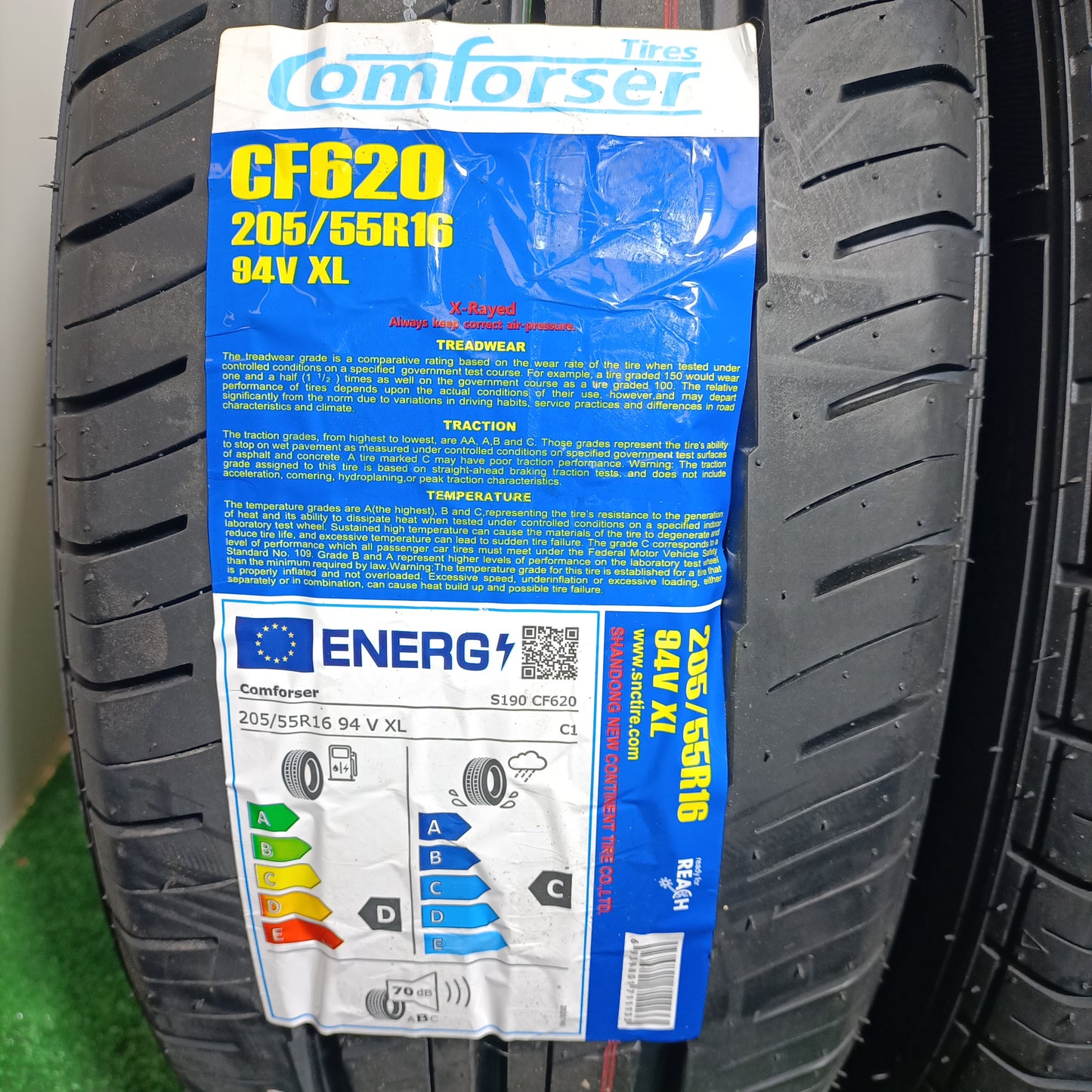 205 55 16 94V XL CF620 COMFORSER TIRES CON PROTECCIÓN DE LLANTA /PRECIO UNIDAD, ENVÍO GRATIS.