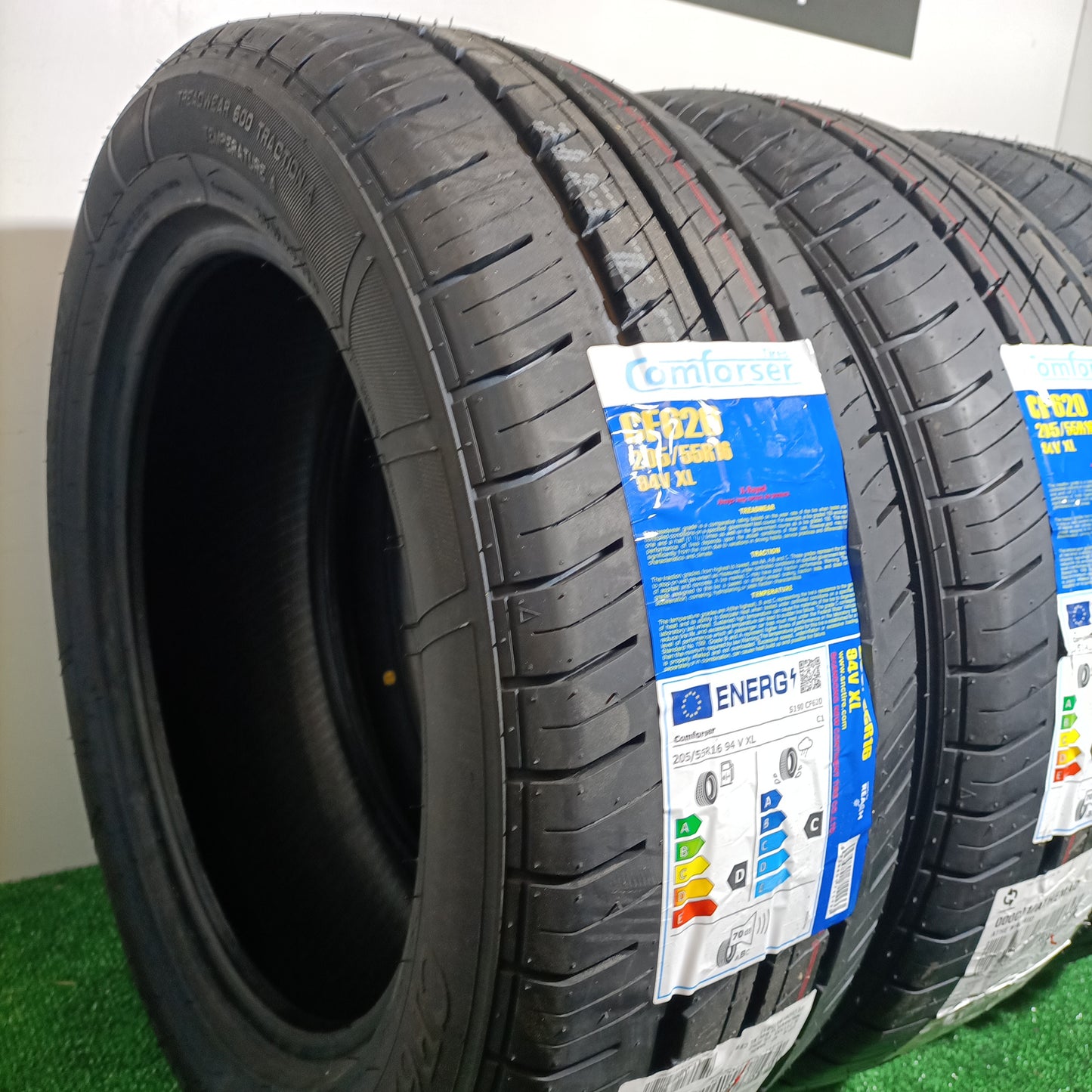205 55 16 94V XL CF620 COMFORSER TIRES CON PROTECCIÓN DE LLANTA /PRECIO UNIDAD, ENVÍO GRATIS.