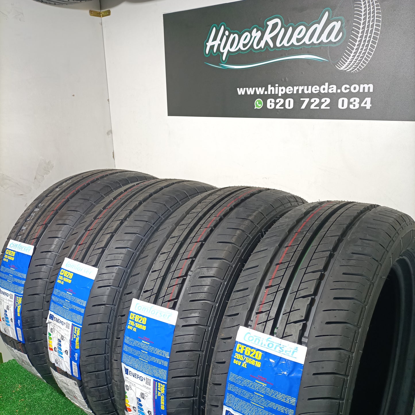205 55 16 94V XL CF620 COMFORSER TIRES CON PROTECCIÓN DE LLANTA /PRECIO UNIDAD, ENVÍO GRATIS.