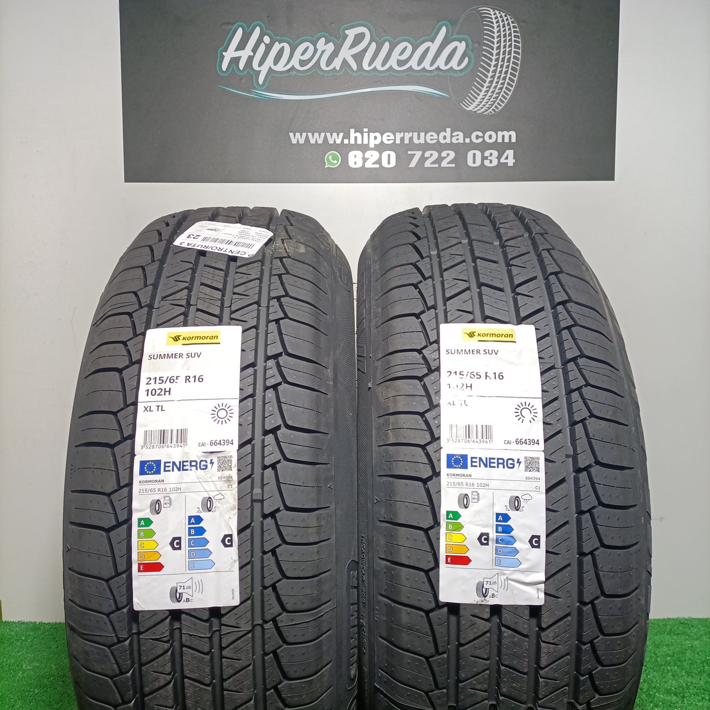 215 65 16 102H KORMORAN SUV SUMMER /PRECIO UNIDAD, ENVÍO GRATIS.