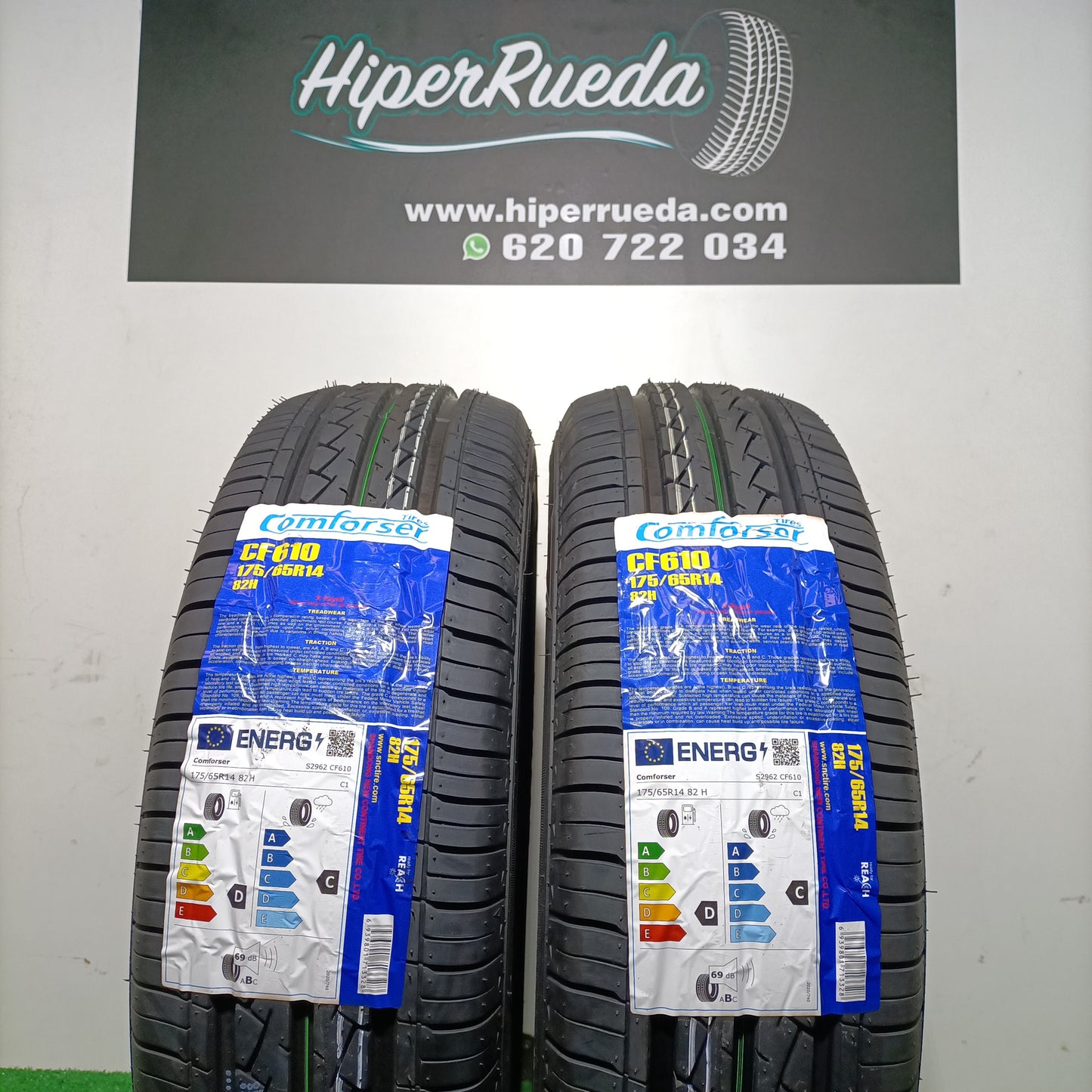 175 65 14 82H COMFORSER TIRES CF610 CON PROTECCIÓN DE LLANTA /PRECIO UNIDAD, ENVÍO GRATIS.