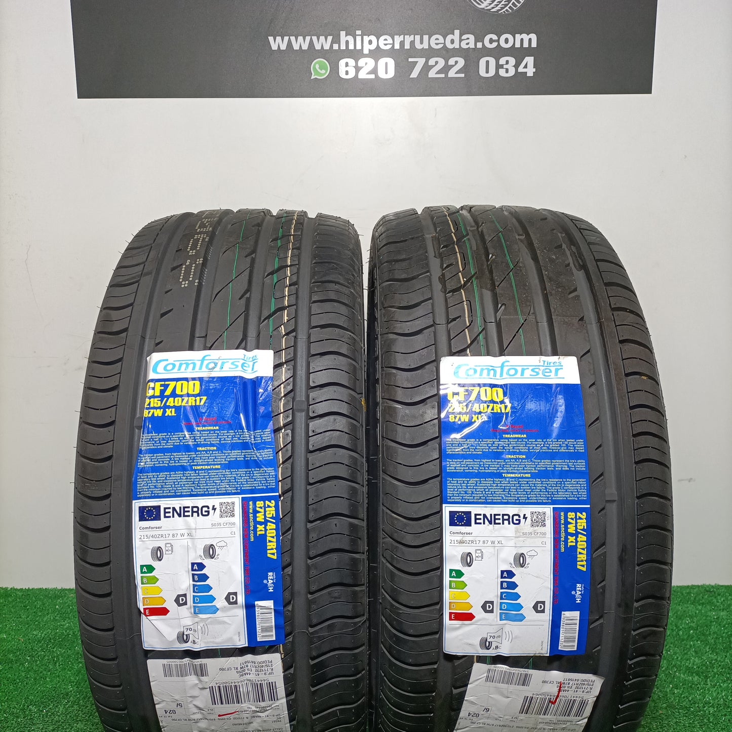 215 40 17 87W XL COMFORSER TIRES CF700 CON PROTECCIÓN DE LLANTA /PRECIO UNIDAD, ENVÍO GRATIS.