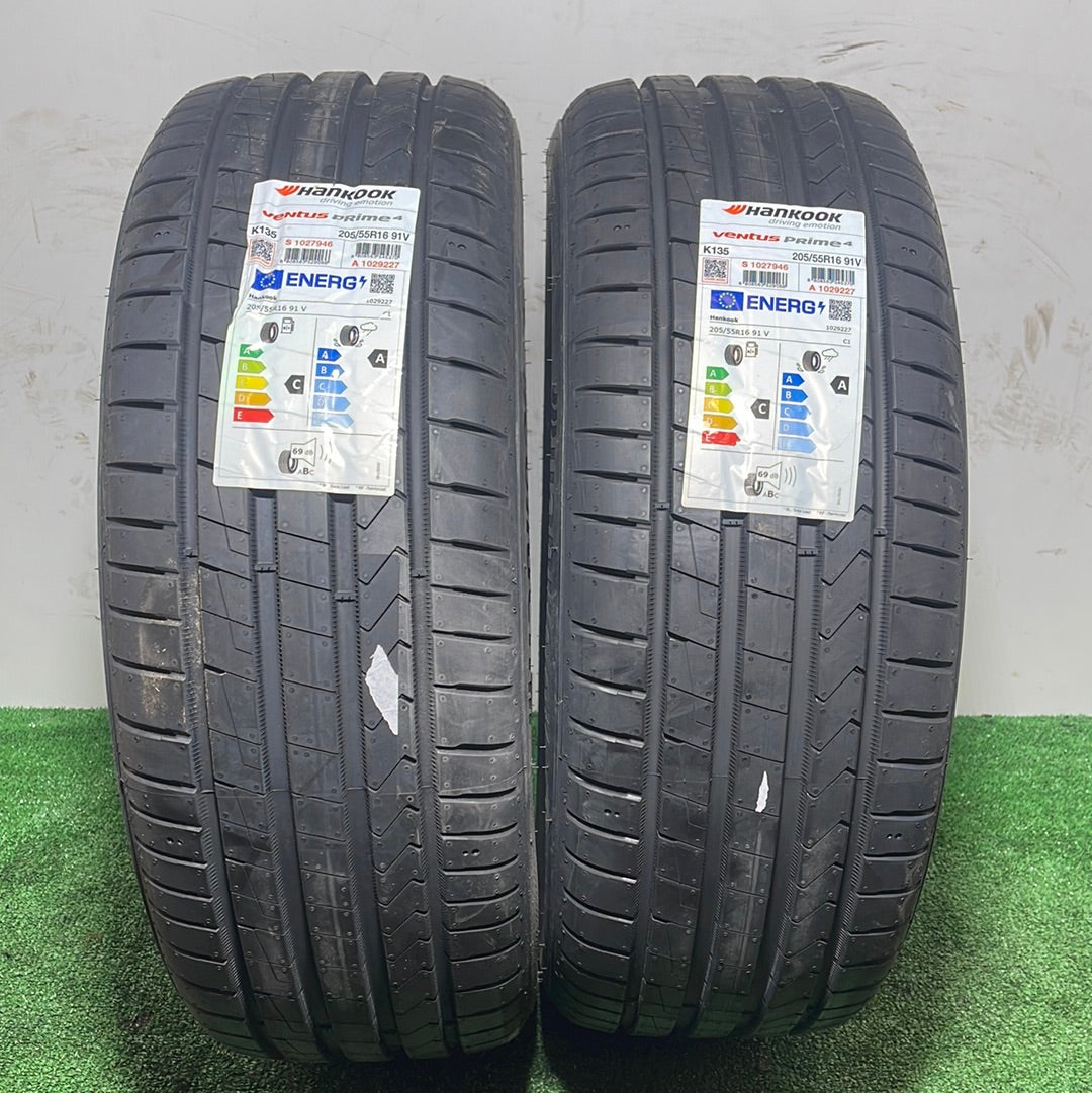 205 55 16 91V HANKOOK VENTUS PRIME4 /PRECIO UNIDAD, ENVÍO GRATIS.