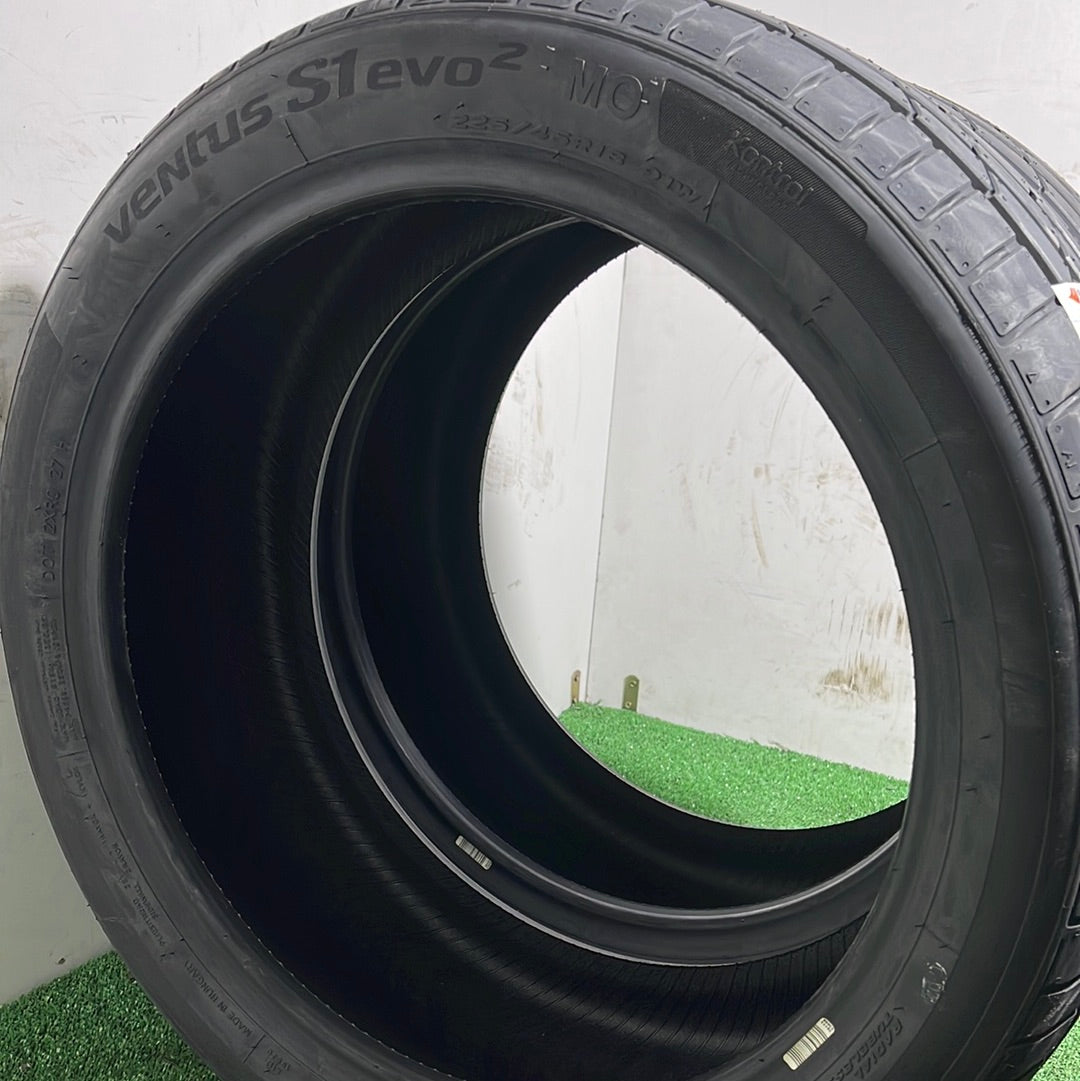 225 45 18 91W HANKOOK VENTUS S1 EVO2 /PRECIO UNIDAD, ENVÍO GRATIS.