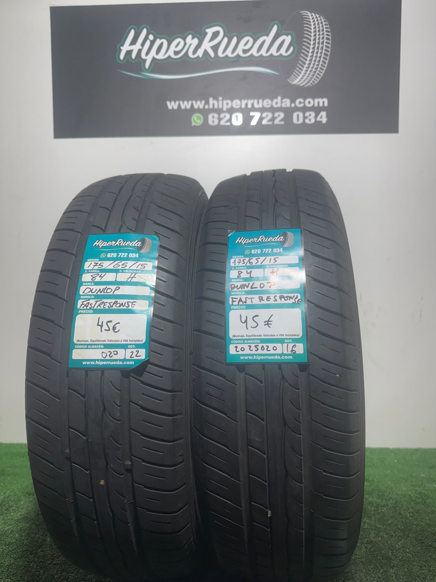 175 65 15 84H DUNLOP FAST RESPONSE