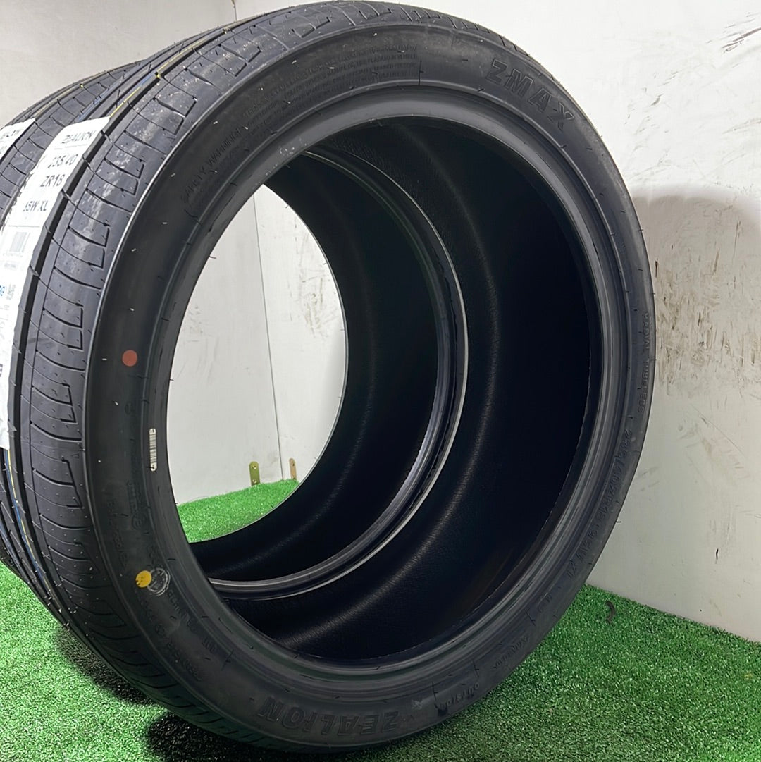 235 40 18 95W XL ZMAX ZEALION /PRECIO UNIDAD, ENVÍO GRATIS.