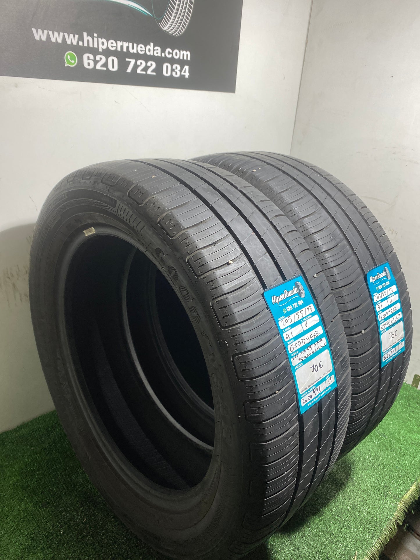 205 55 17 91V GOODYEAR EFFICIENCY GRIP PERFORMANCE