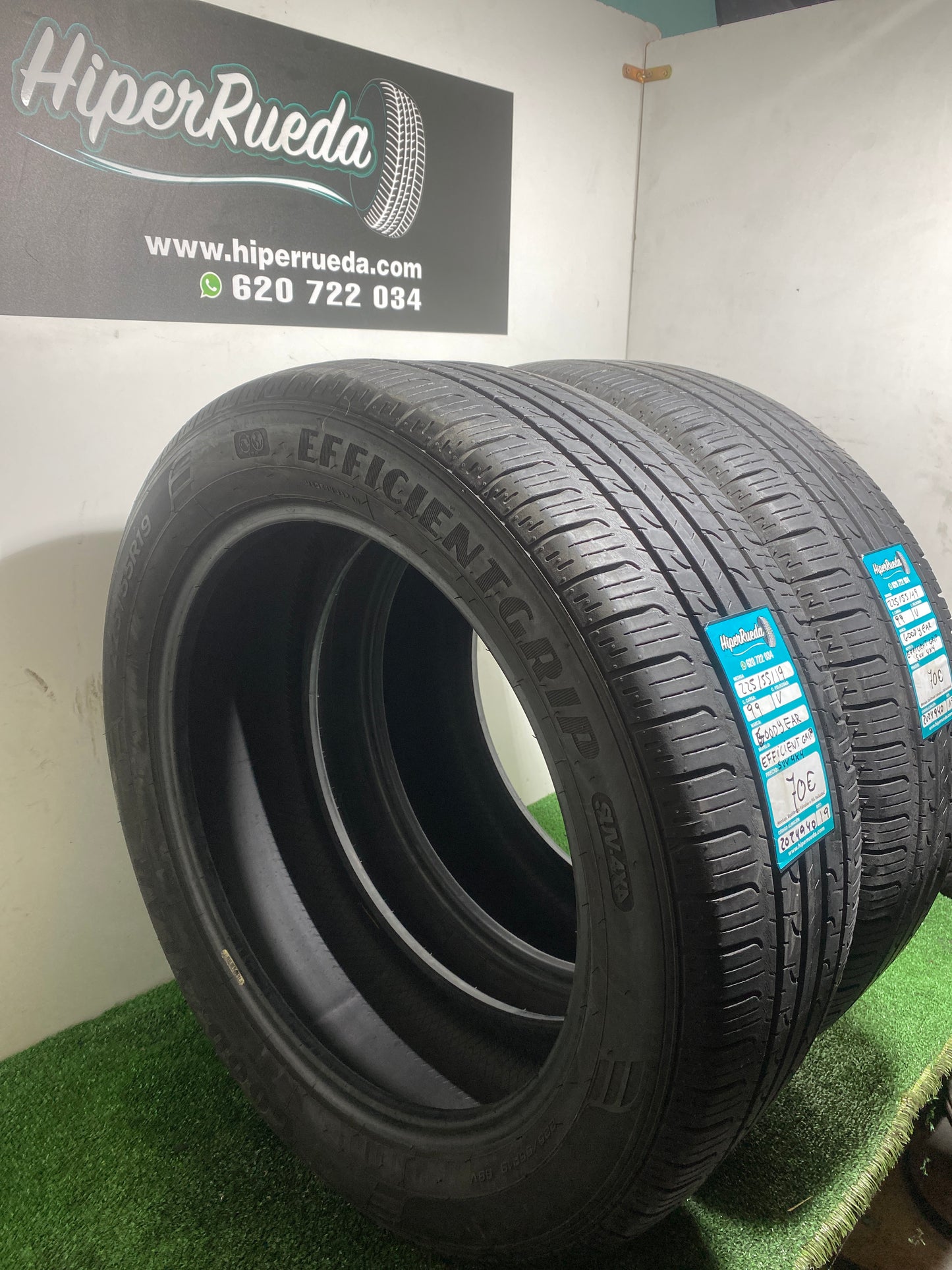 225 55 19 99V GOODYEAR EFFICIENT GRIP SUV 4x4