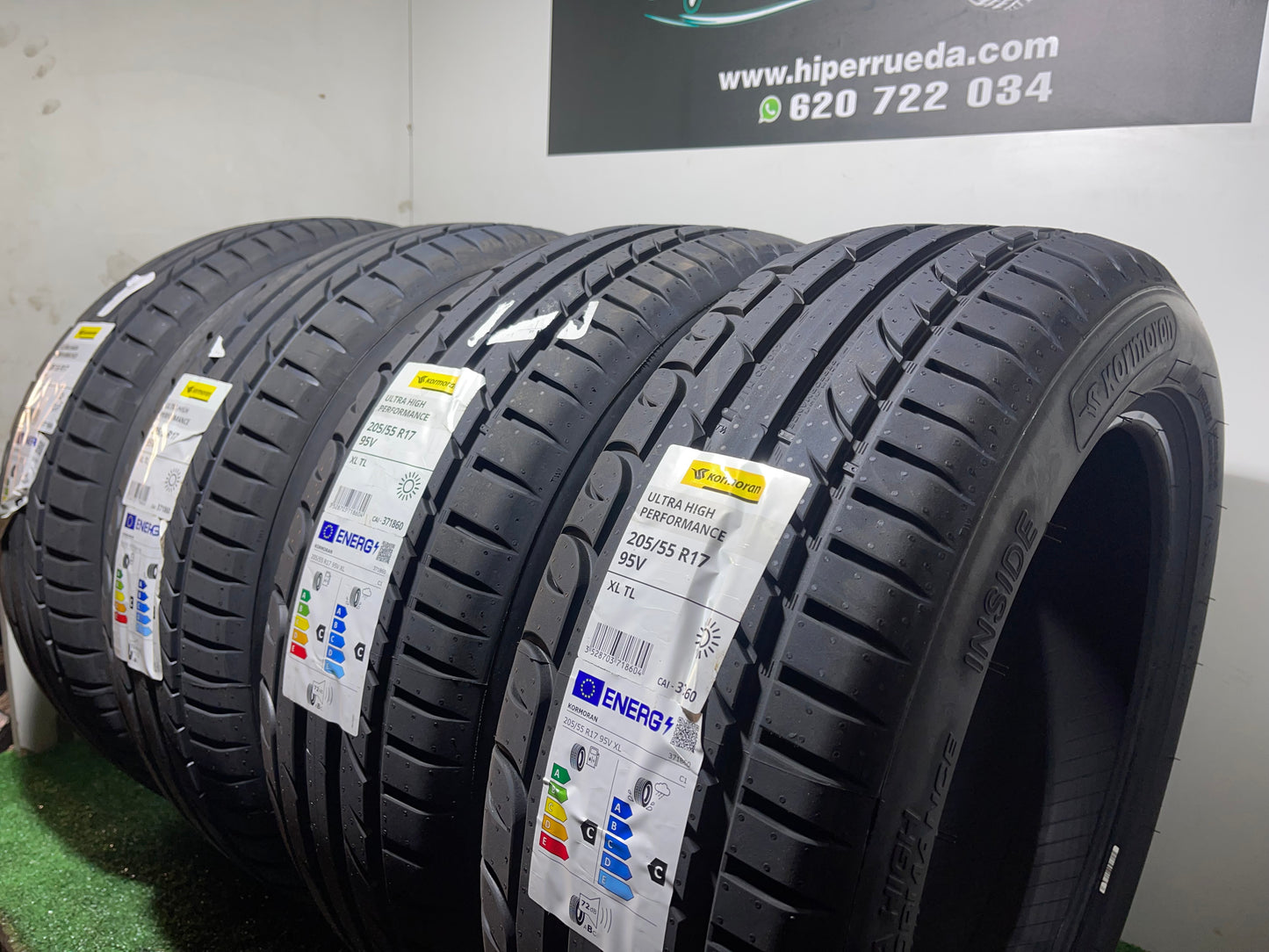 205 55 17 95V KORMORAN ULTRA HIGH PERFORMANCE/PRECIO UNIDAD, ENVÍO GRATIS.