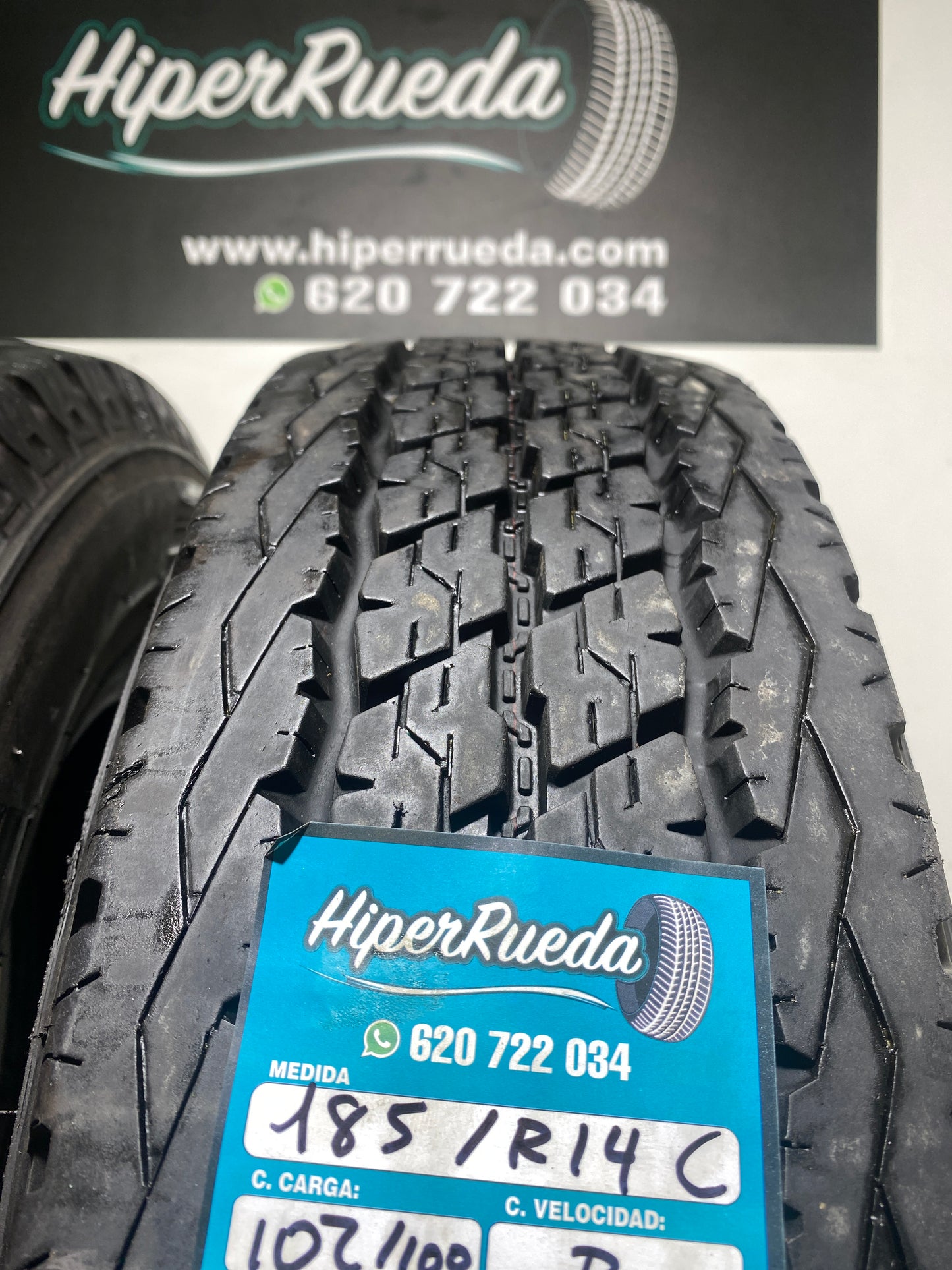 185 R14C 102/100R BRIDGESTONE DURAVIS