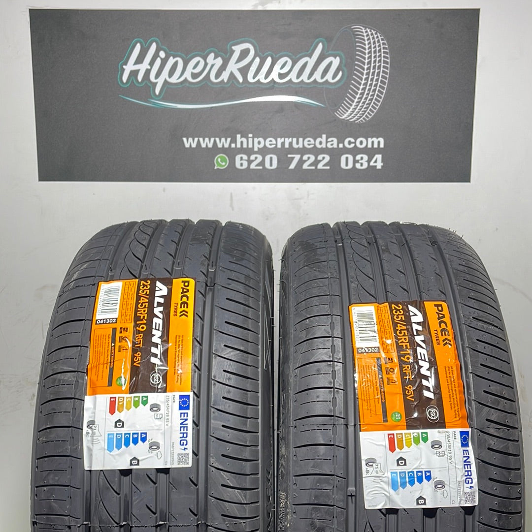 235 45 19 95V PACEK ALVENTI RUNFLAT /PRECIO UNIDAD, ENVÍO GRATIS.