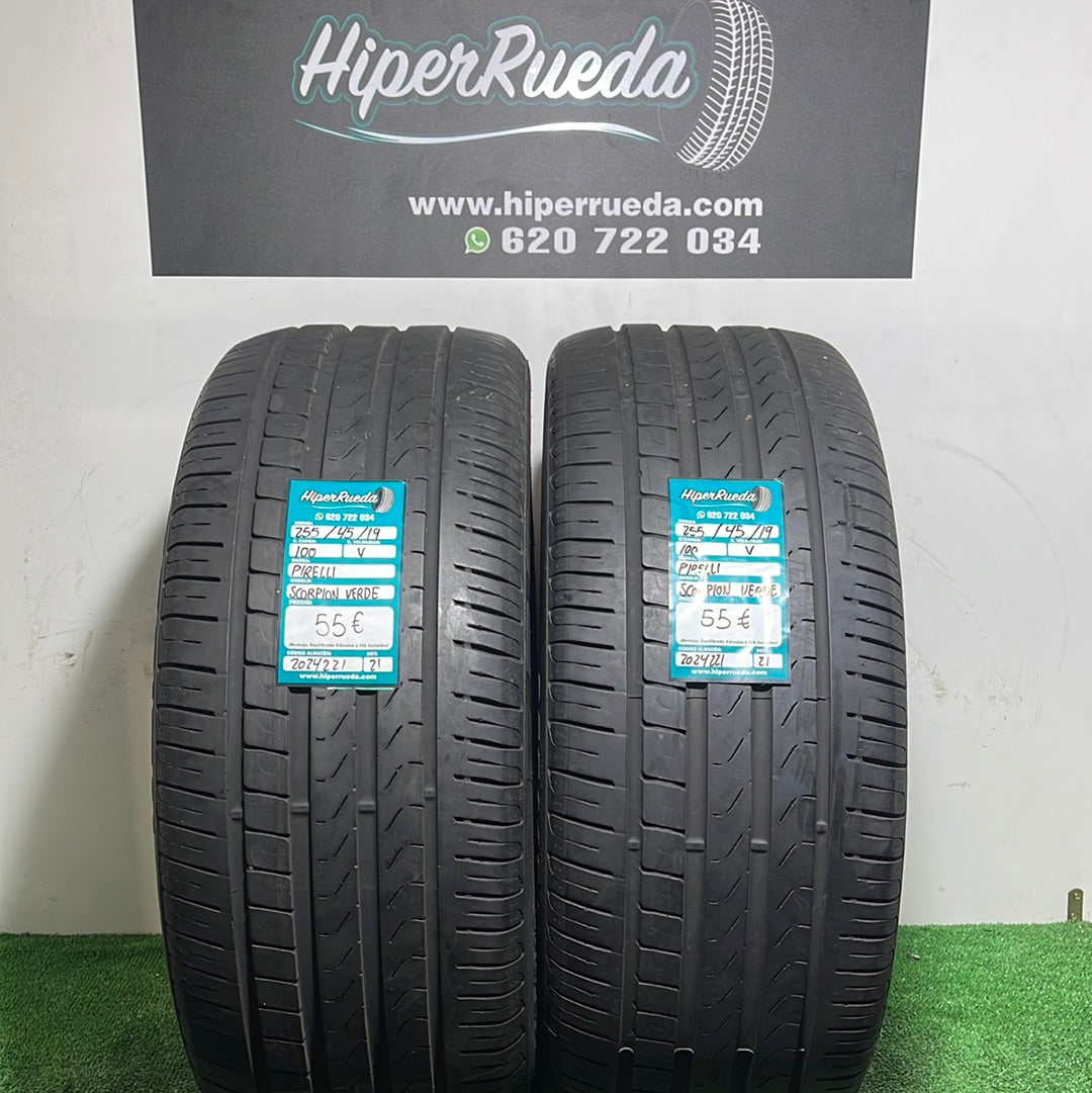 255 45 19 100V PIRELLI SCORPION VERDE