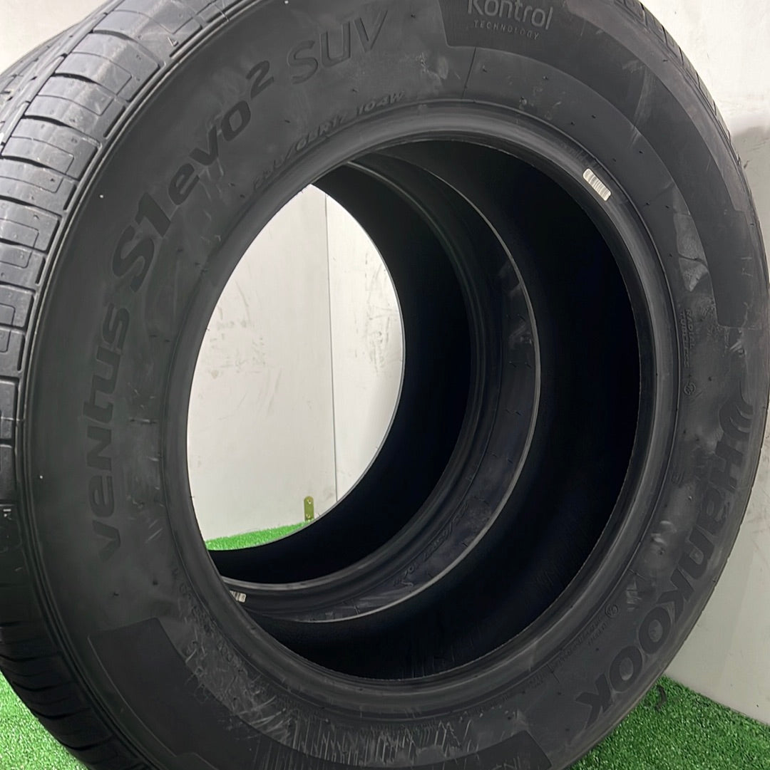 235 65 17 104W HANKOOK VENTUS S1EVO2 SUV /PRECIO UNIDAD, ENVÍO GRATIS.
