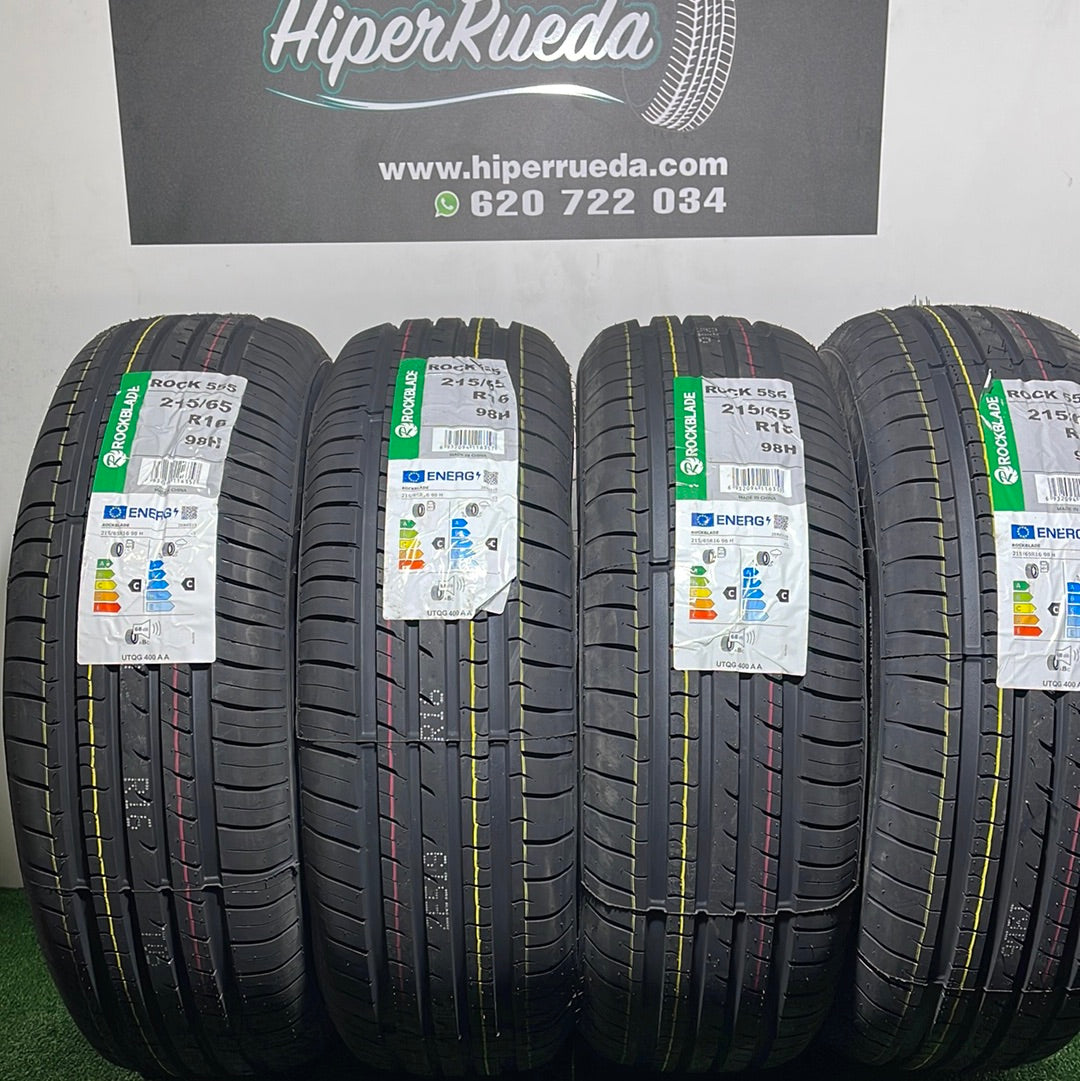 215 65 16 98H ROCKBLADE ROCK 555 /PRECIO UNIDAD, ENVÍO GRATIS.